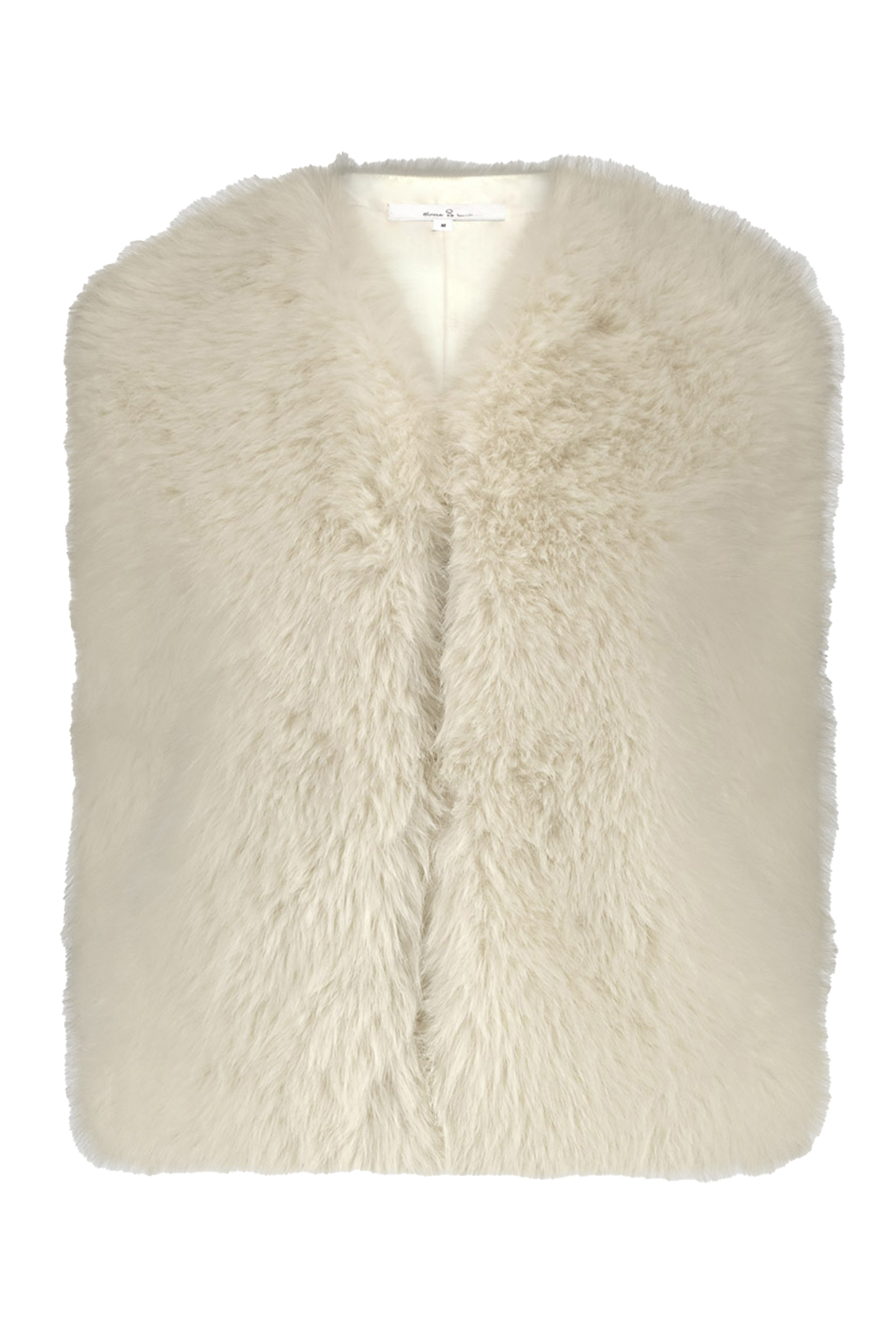 Dames gilet ecru