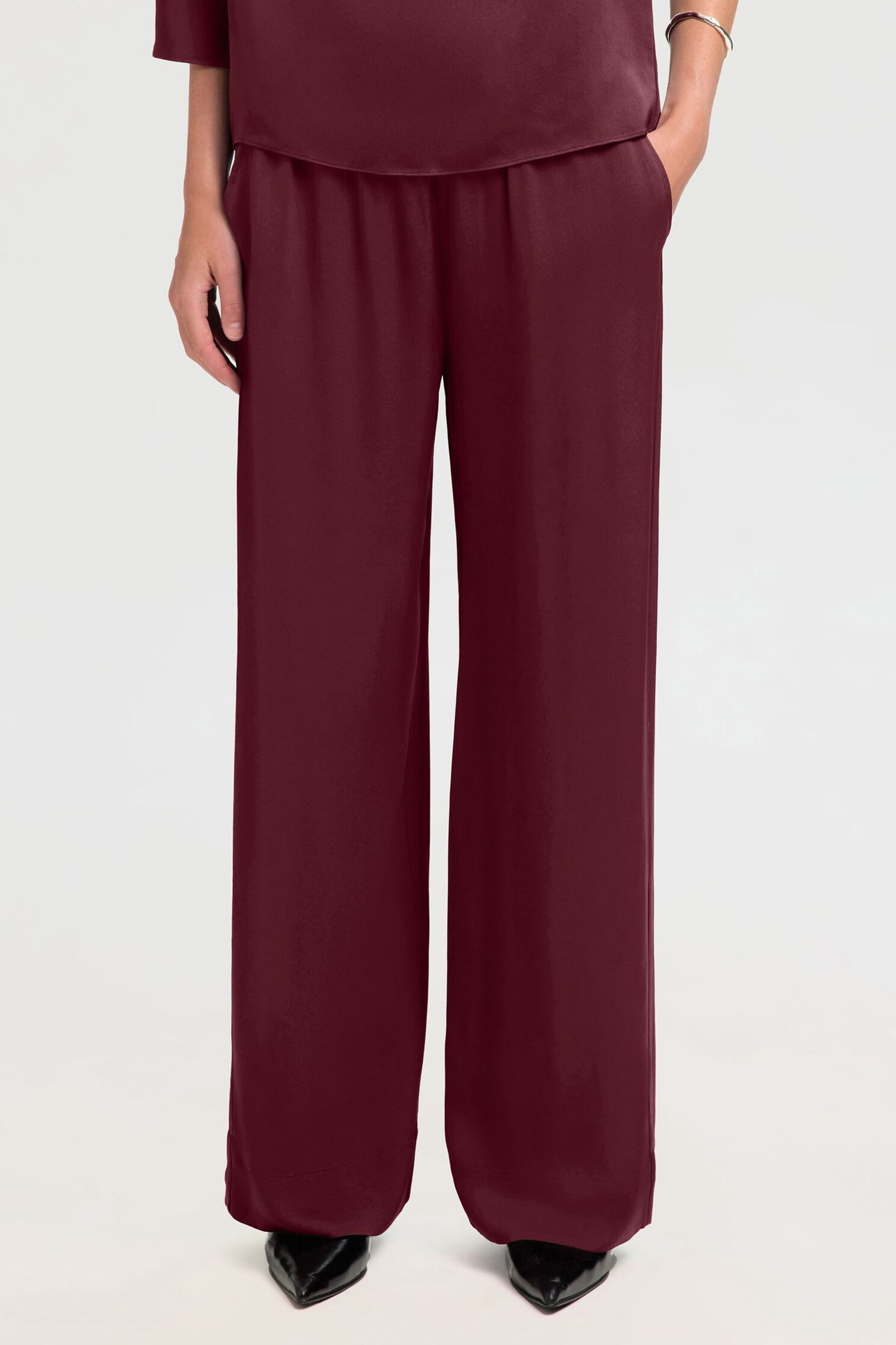 Dames legging rood