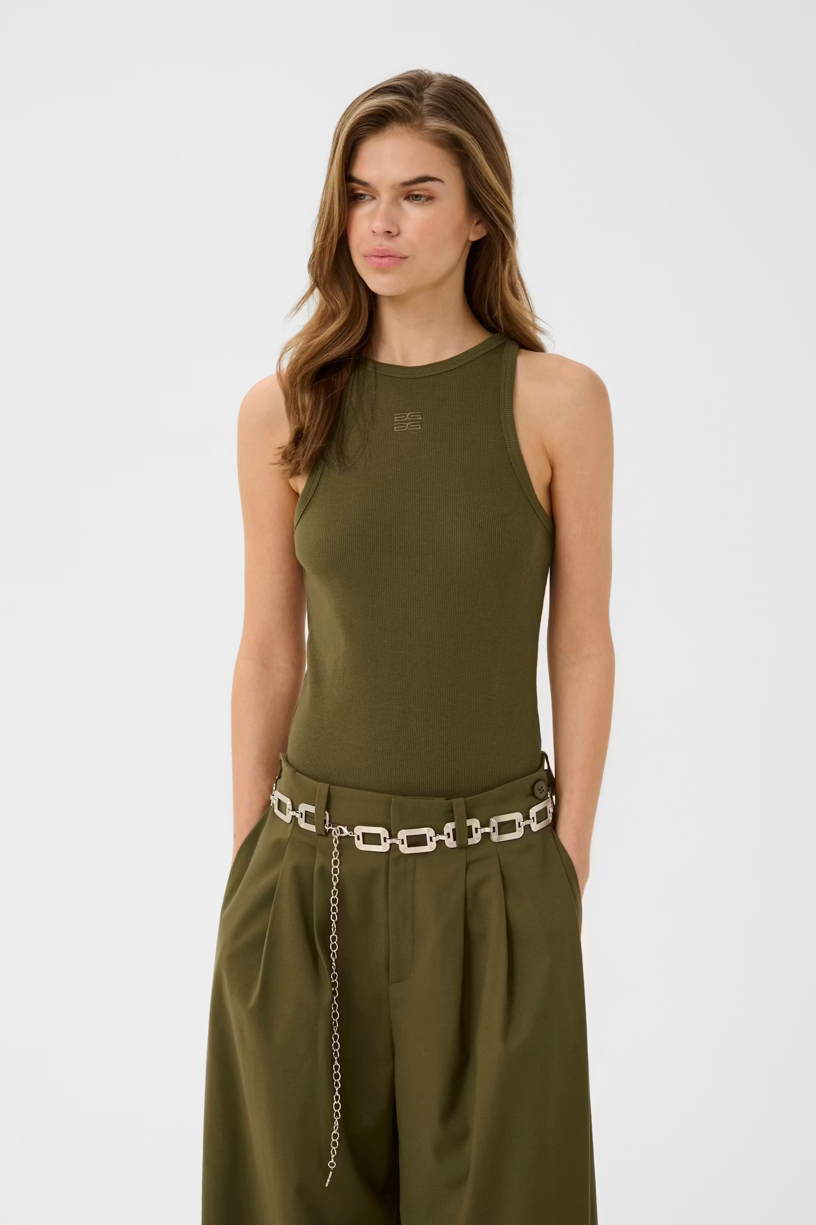 Dames top groen