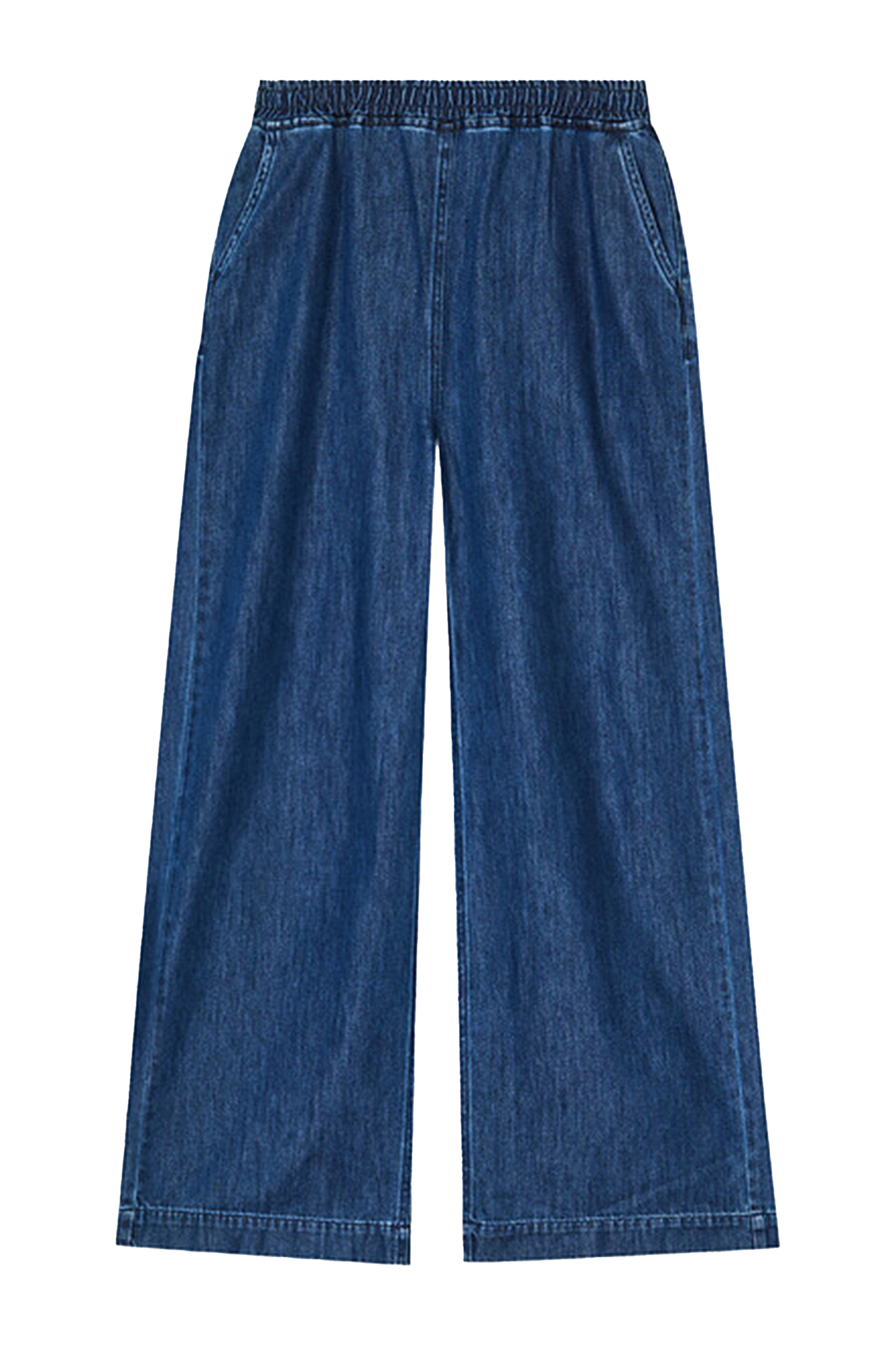 Dames broek blauw