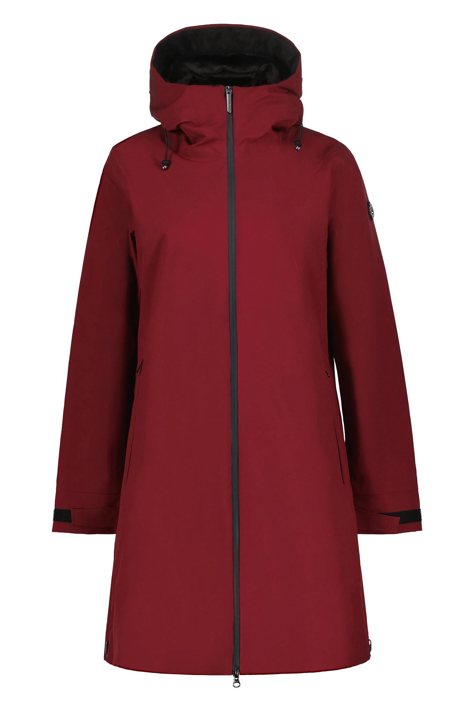 Casual dames jas rood