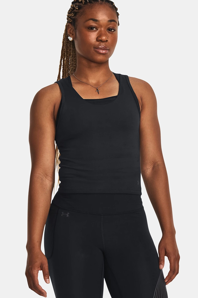 Fitness dames singlet zwart