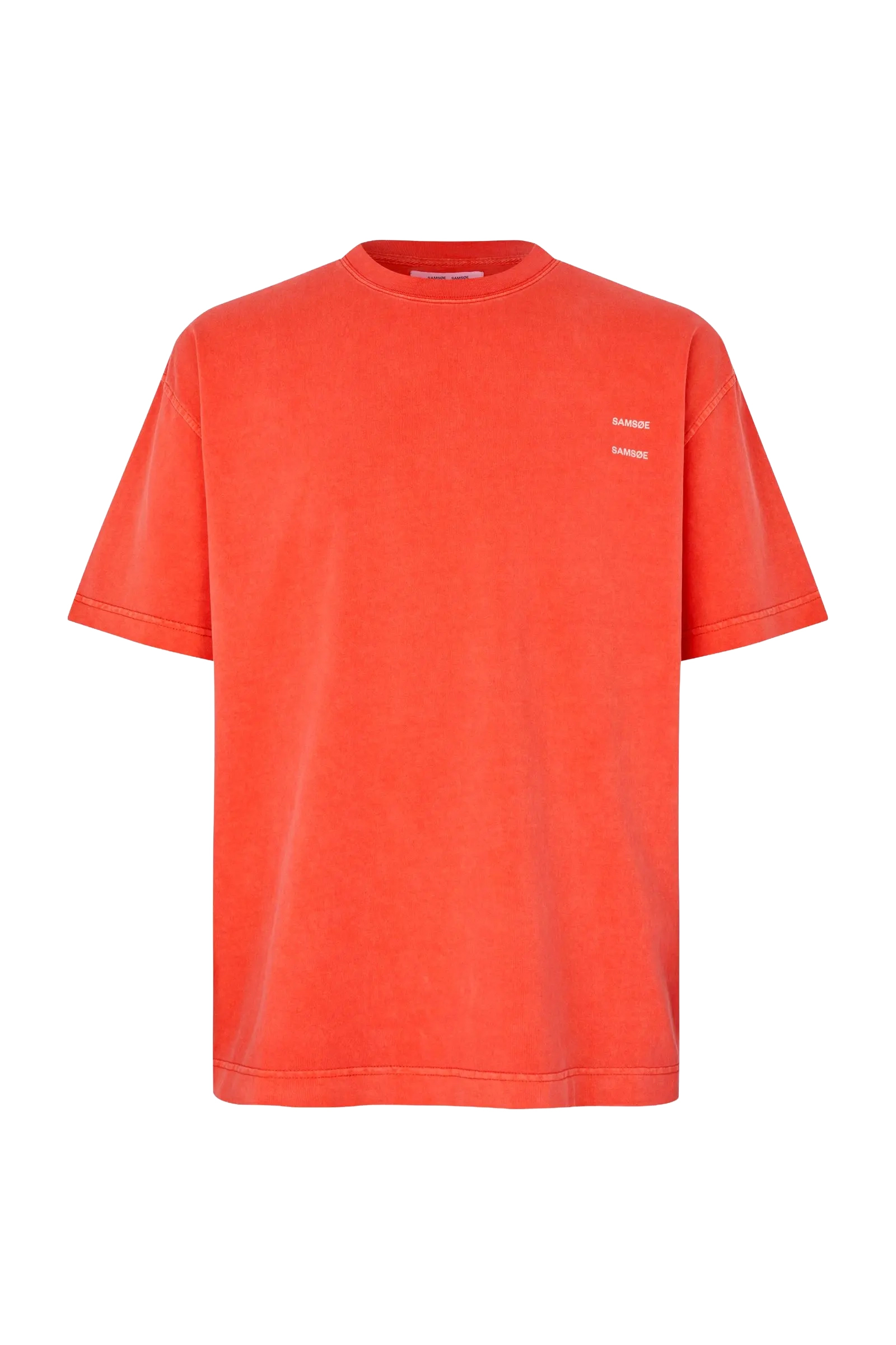 Heren t-shirt kortemouw rood