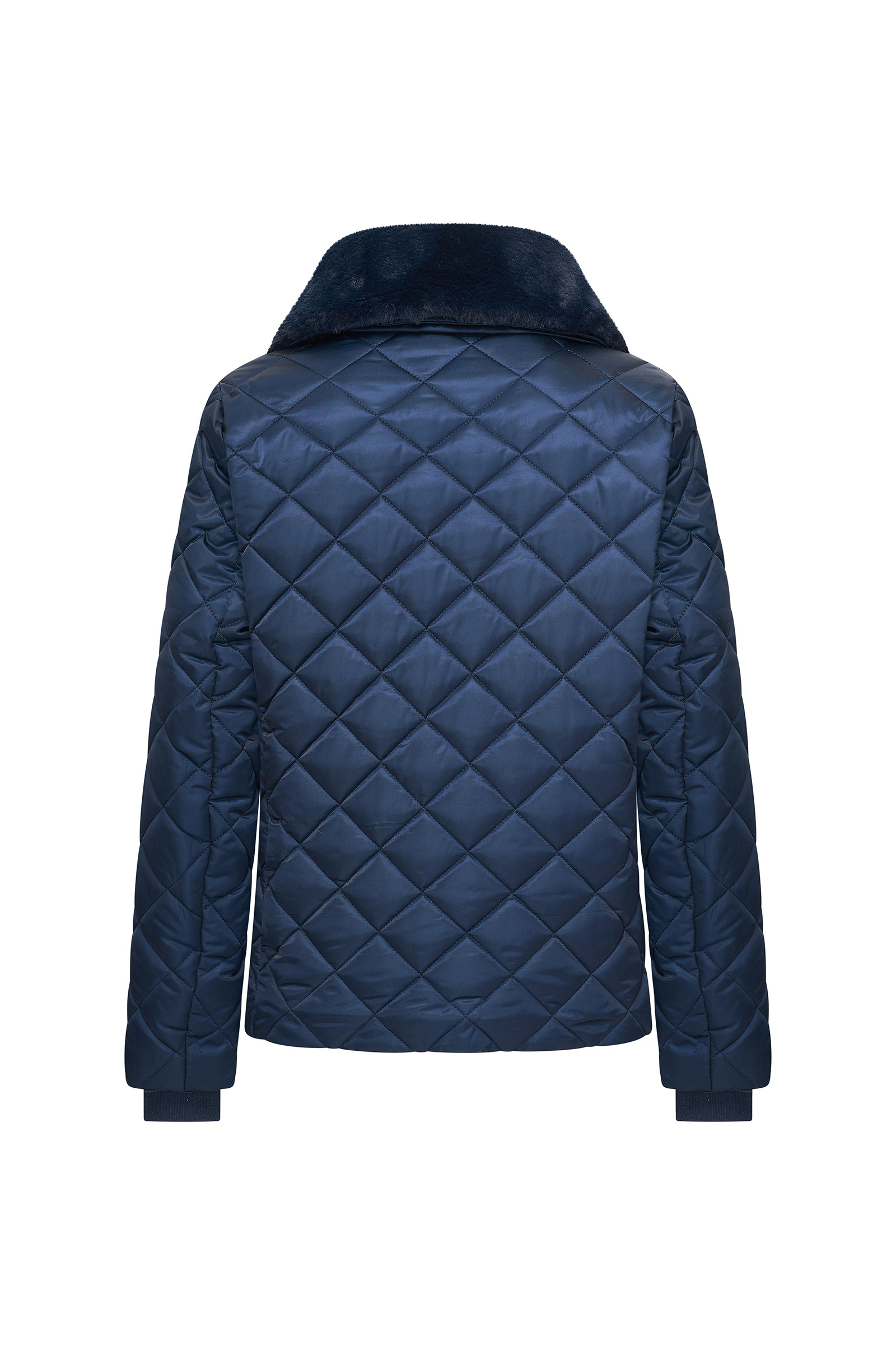 Dames jas blauw