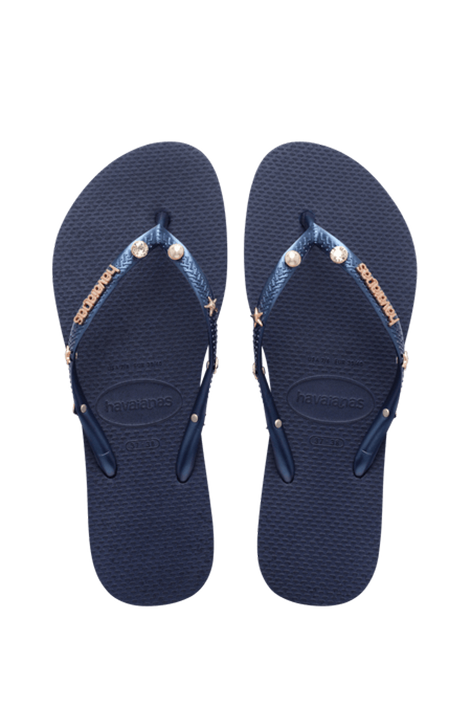 Bad /beach badslipper senior blauw