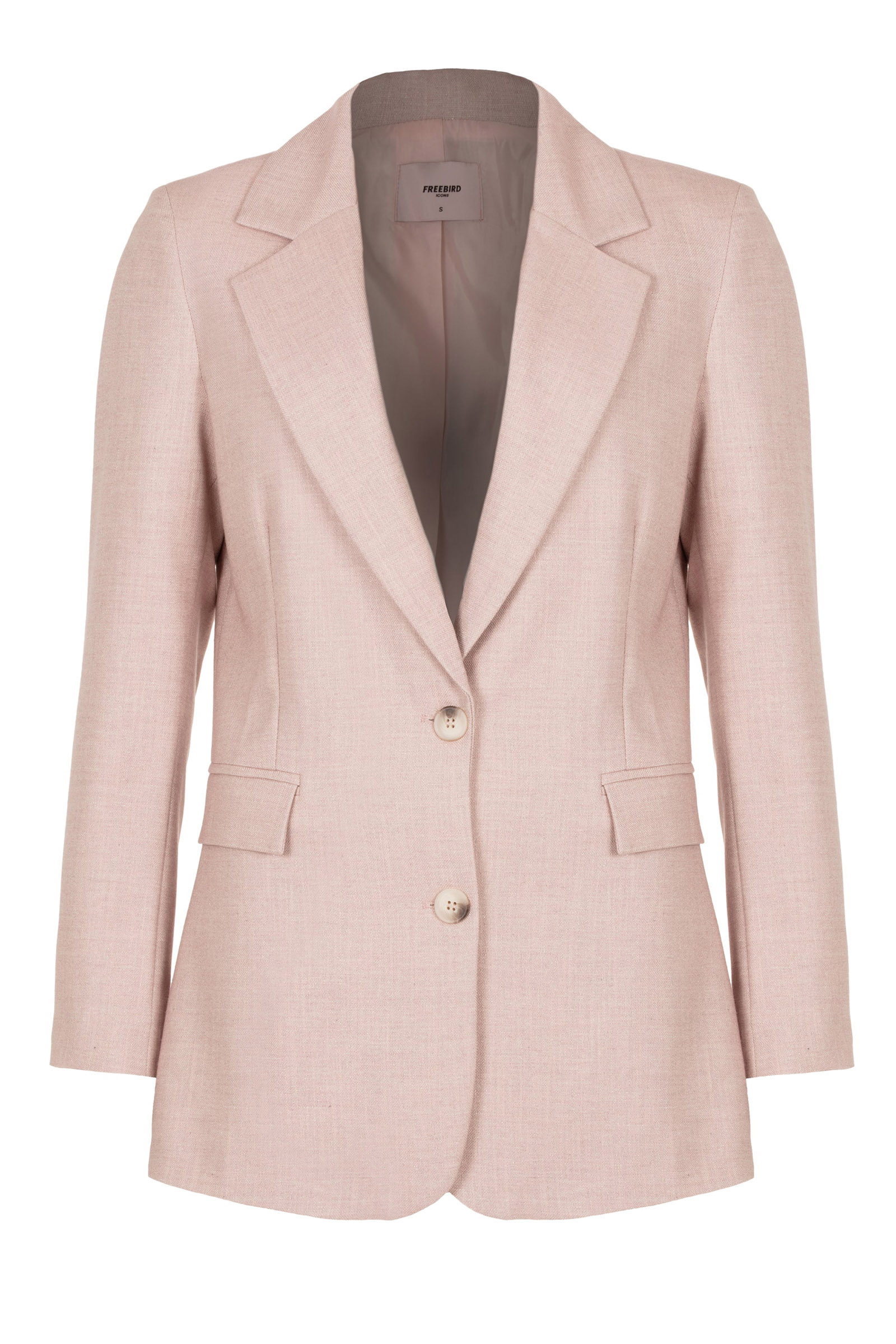 Dames blazer rose