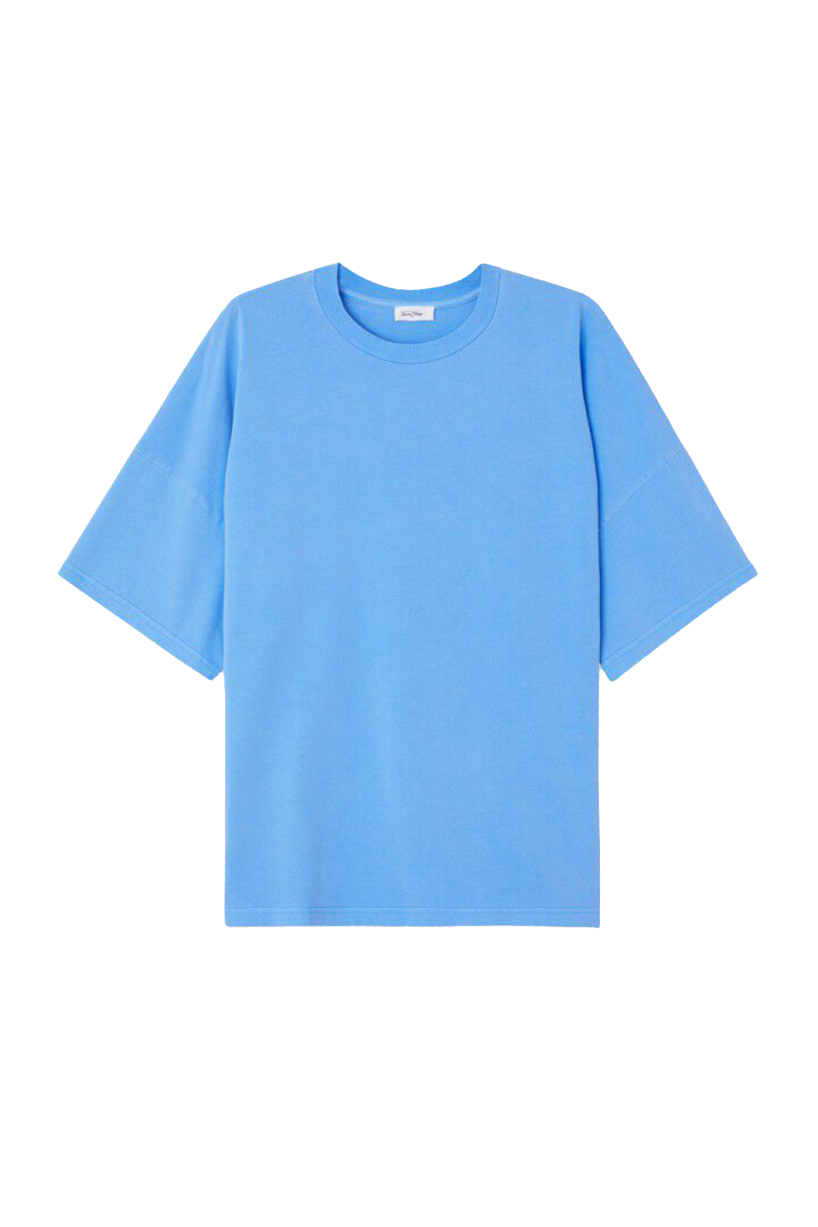 Heren t-shirt kortemouw blauw