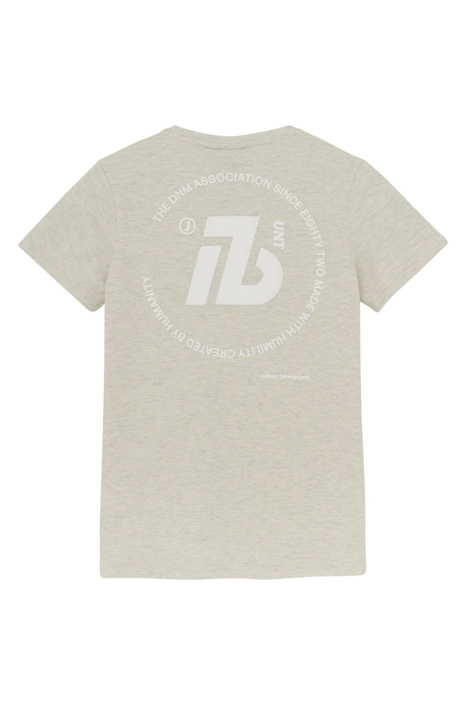 Jongens t-shirt korte mouw grijs
