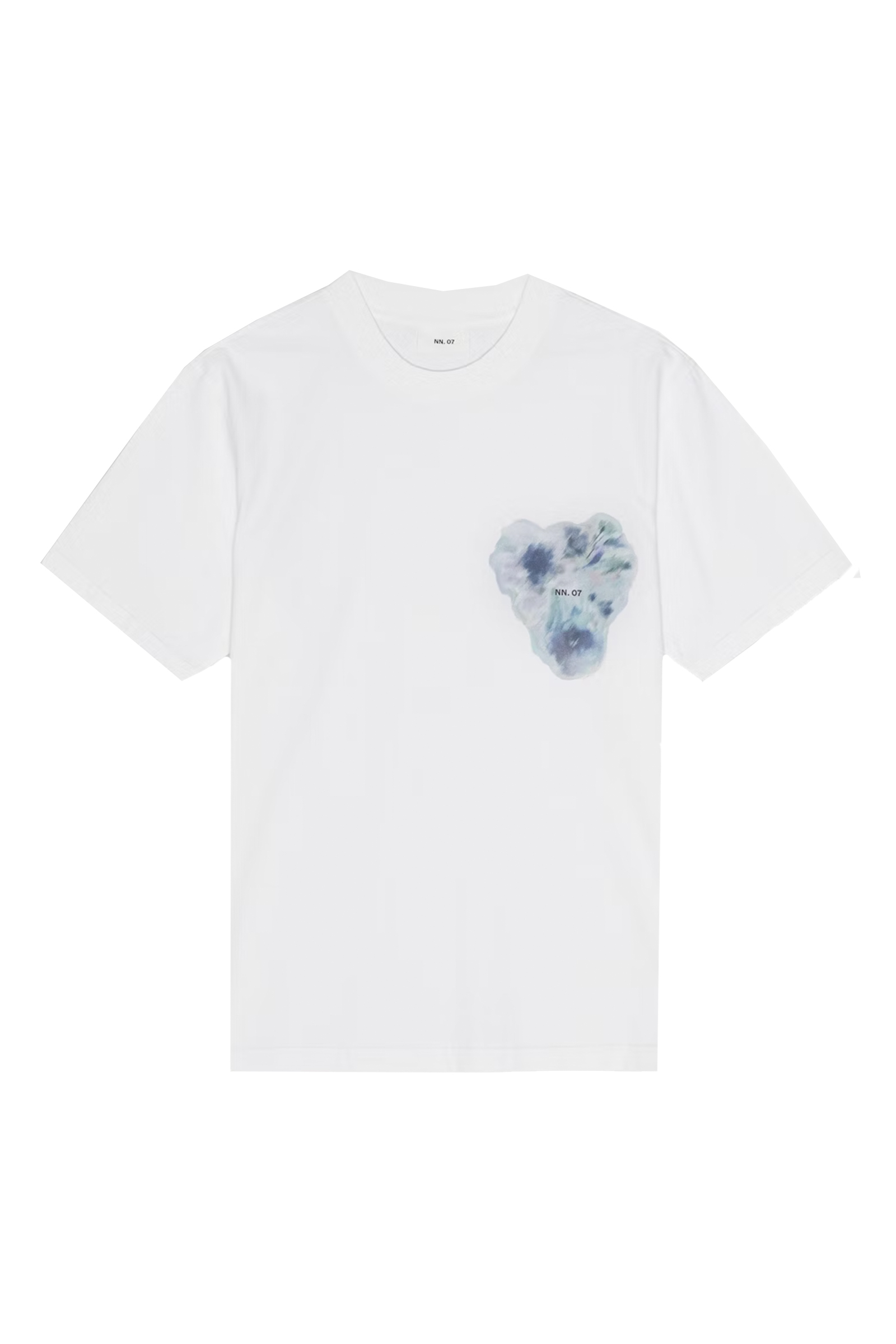 Heren t-shirt kortemouw blauw