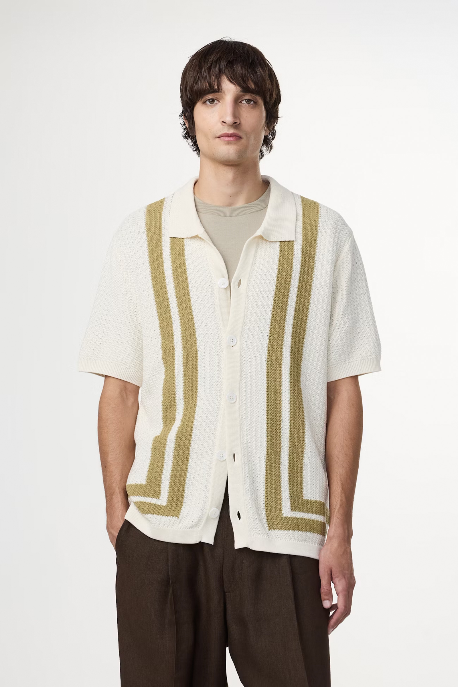 NN07 ARES KNIT 6636 Ecru-1 2