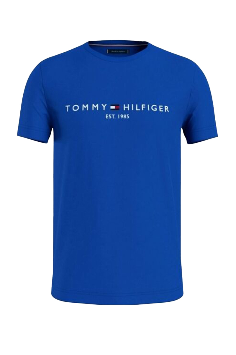 Tommy Hilfiger TOMMY LOGO TEE Blauw-2 1