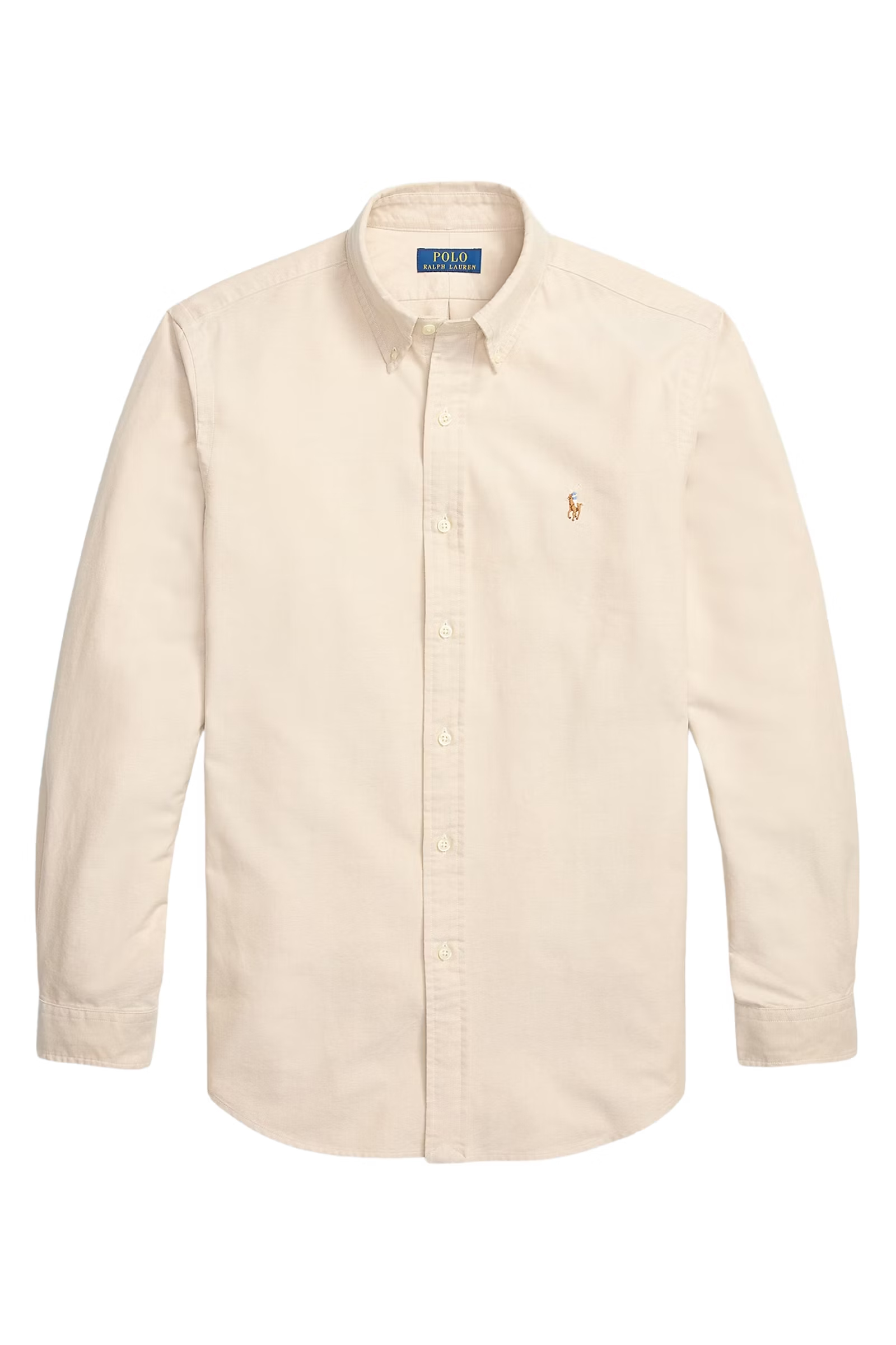 Heren overhemd lm casual ecru