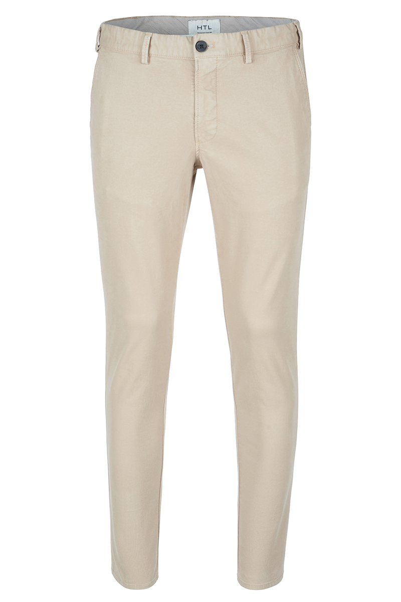 Hiltl H-Hose Baumwolle lang bruin/beige-1 1