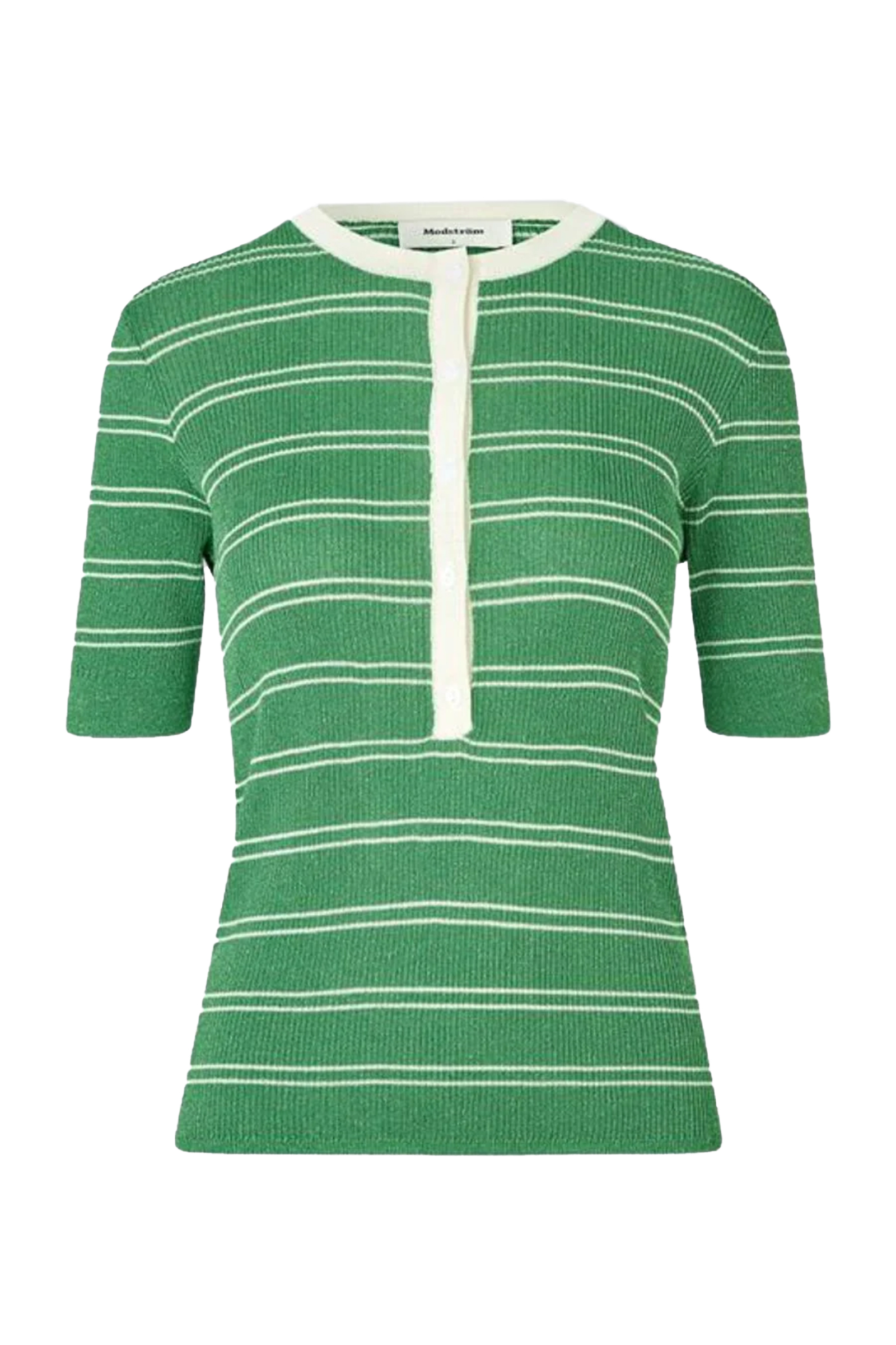 Dames t-shirt korte mouw groen