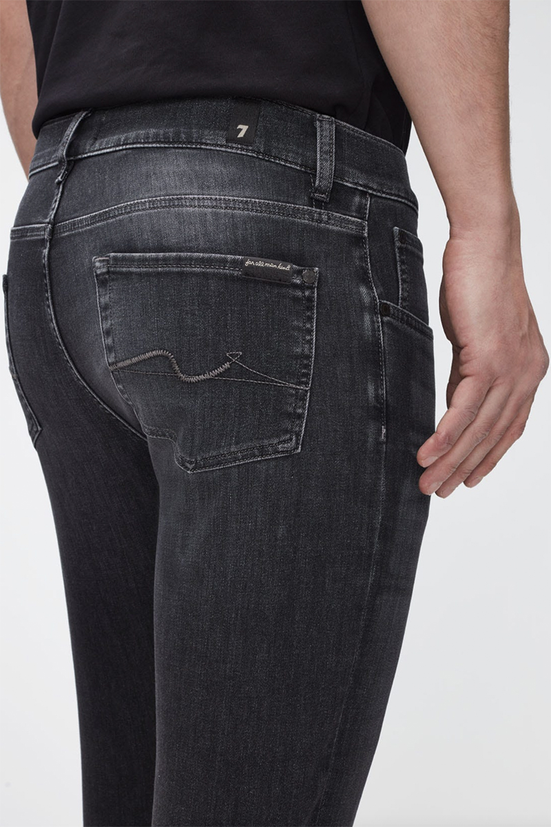 7 For All Mankind SLIMMY TAPERED Grijs-1 5