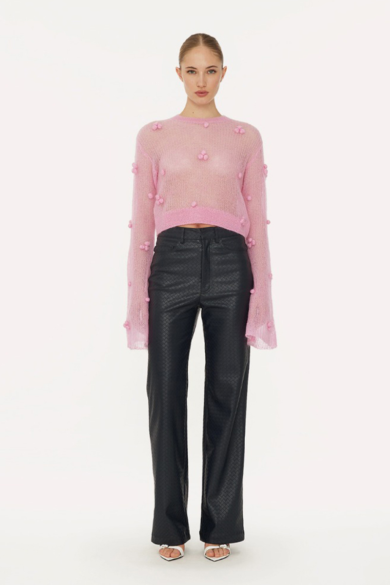 Dames broek blauw