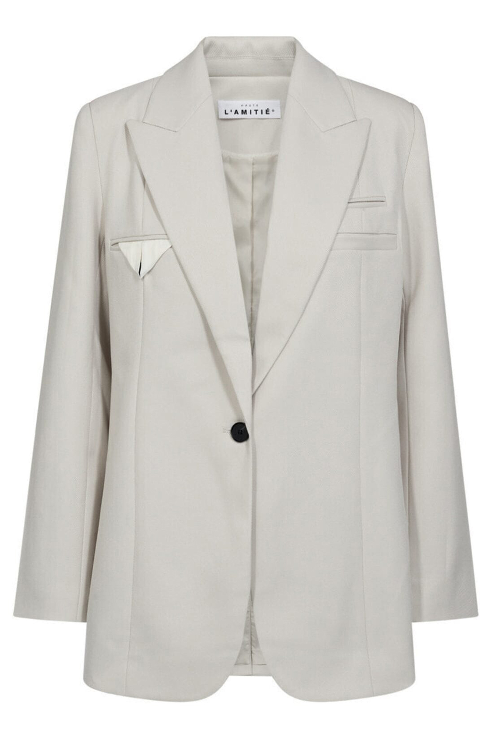 Dames blazer ecru