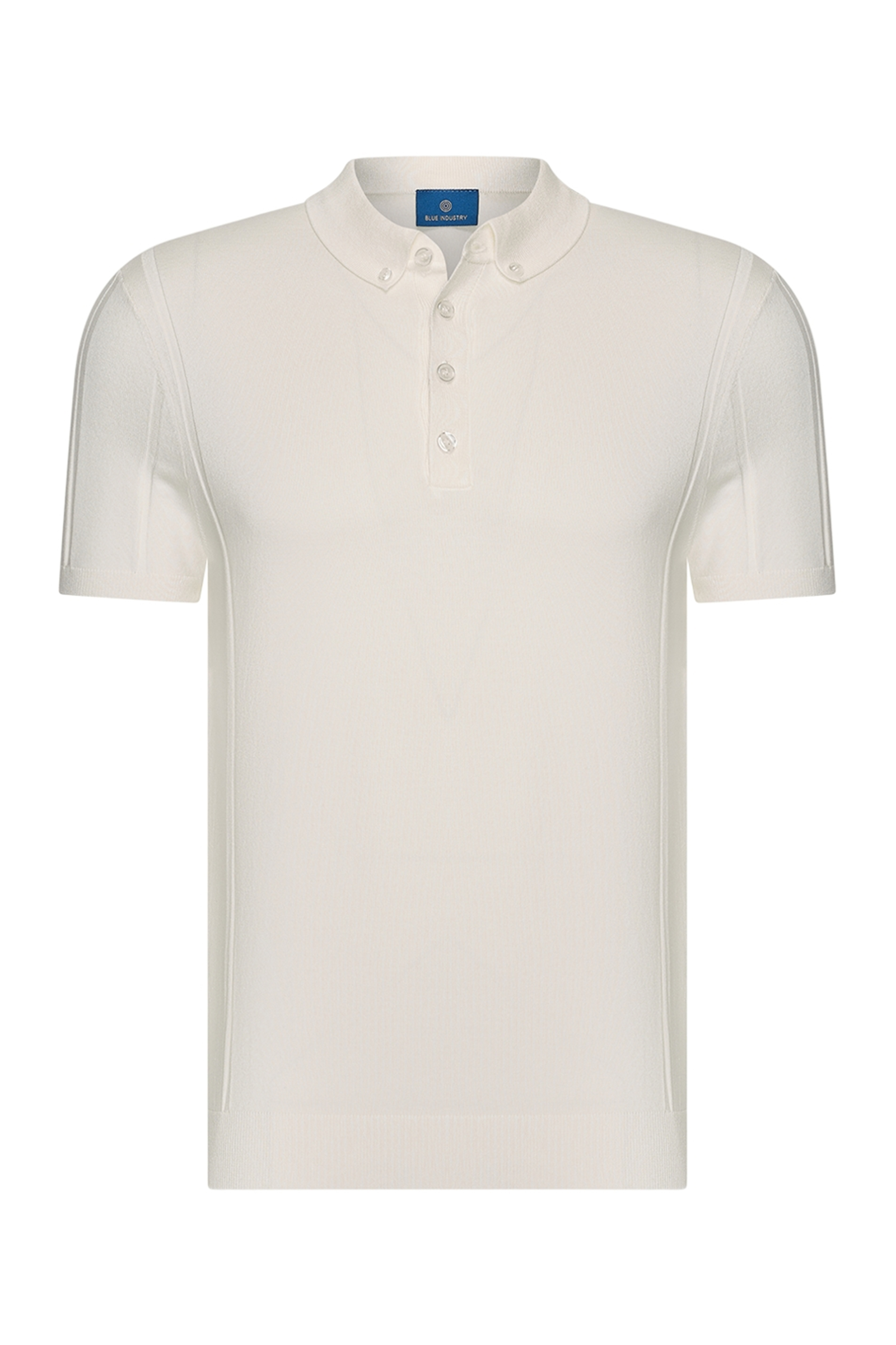 Heren polo korte mouw wit