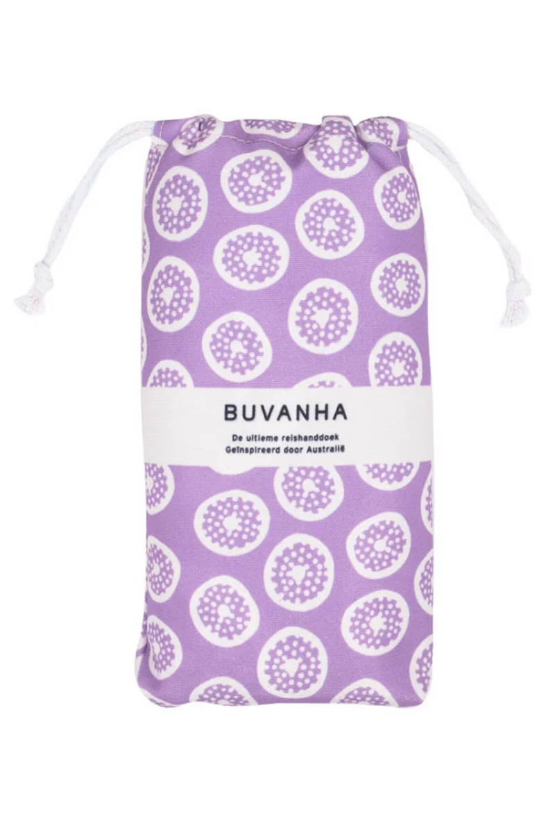 Buvanha MEDIUM TOWEL 160X80 CM Paars-1 3