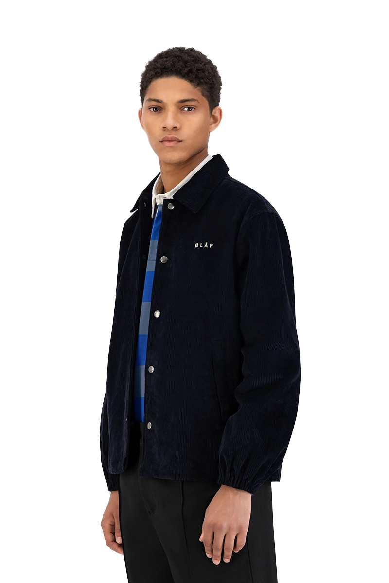 Olaf Hussein OLAF COACH JACKET Blauw-1 2