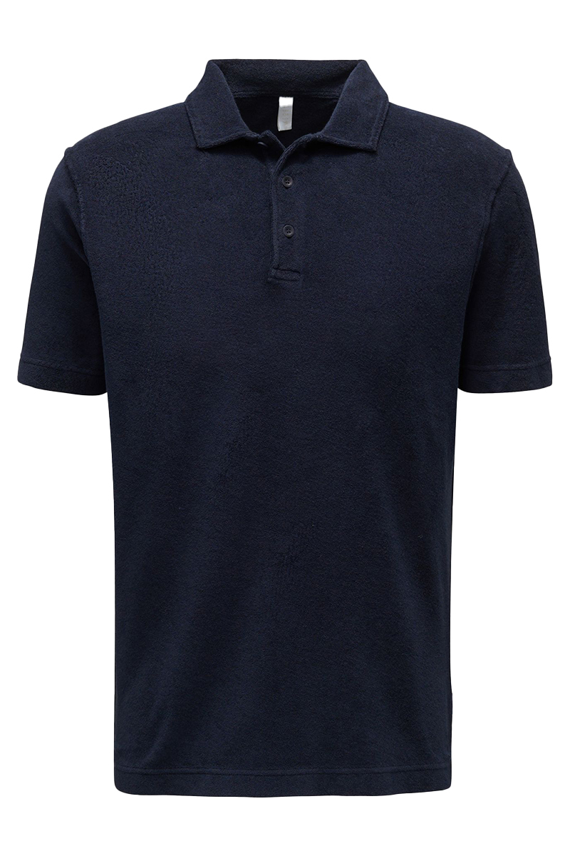 TRIP IN A BAG TERRY POLO Blauw-1 1