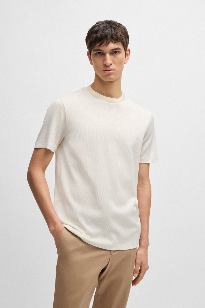 Heren t-shirt kortemouw wit