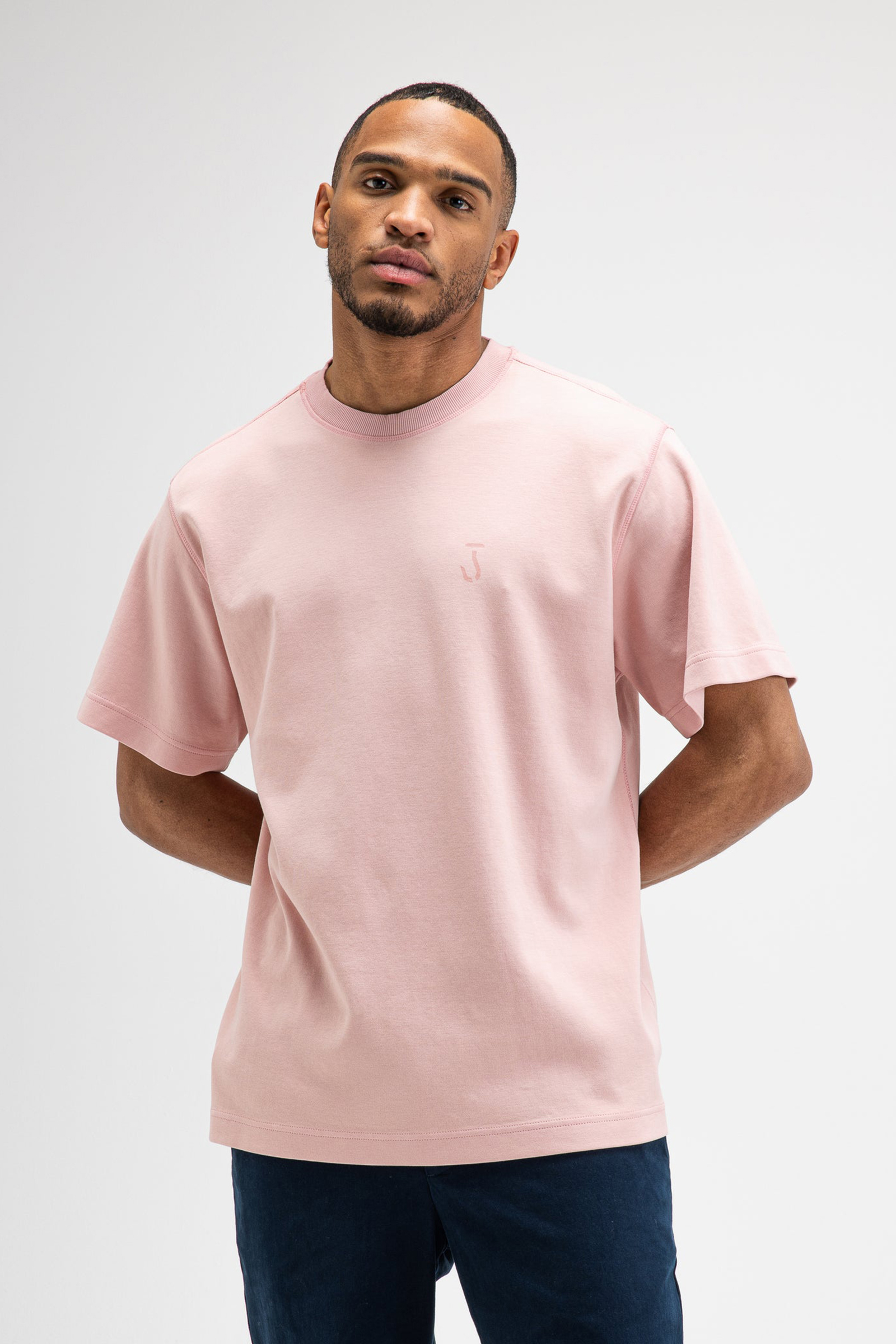 Heren t-shirt kortemouw rood