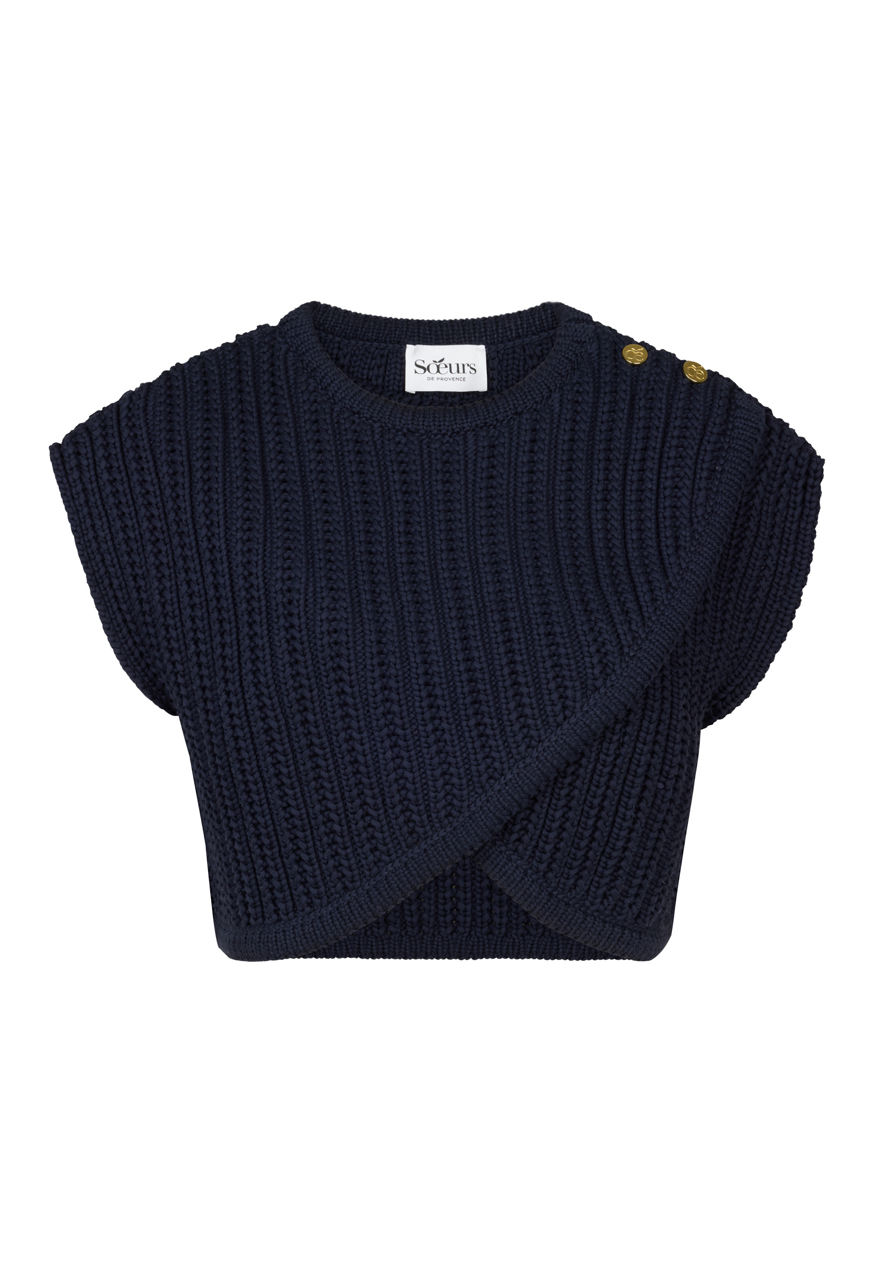 Marie Top Navy
