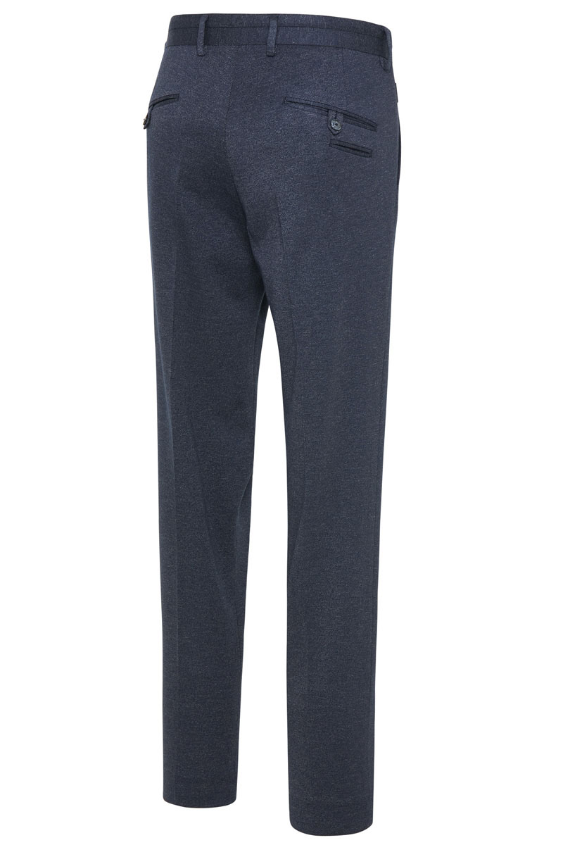 Heren pantalon blauw