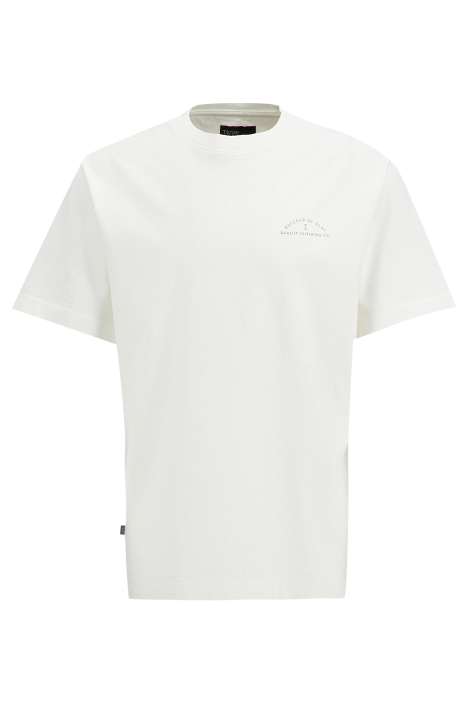 Heren t-shirt kortemouw ecru