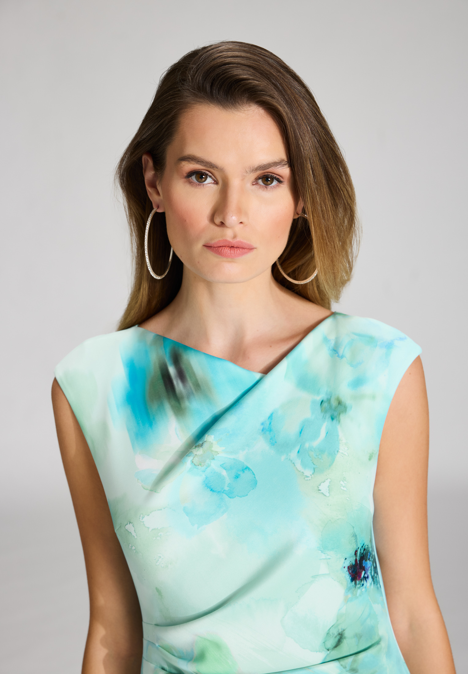 Dames jurk blauw