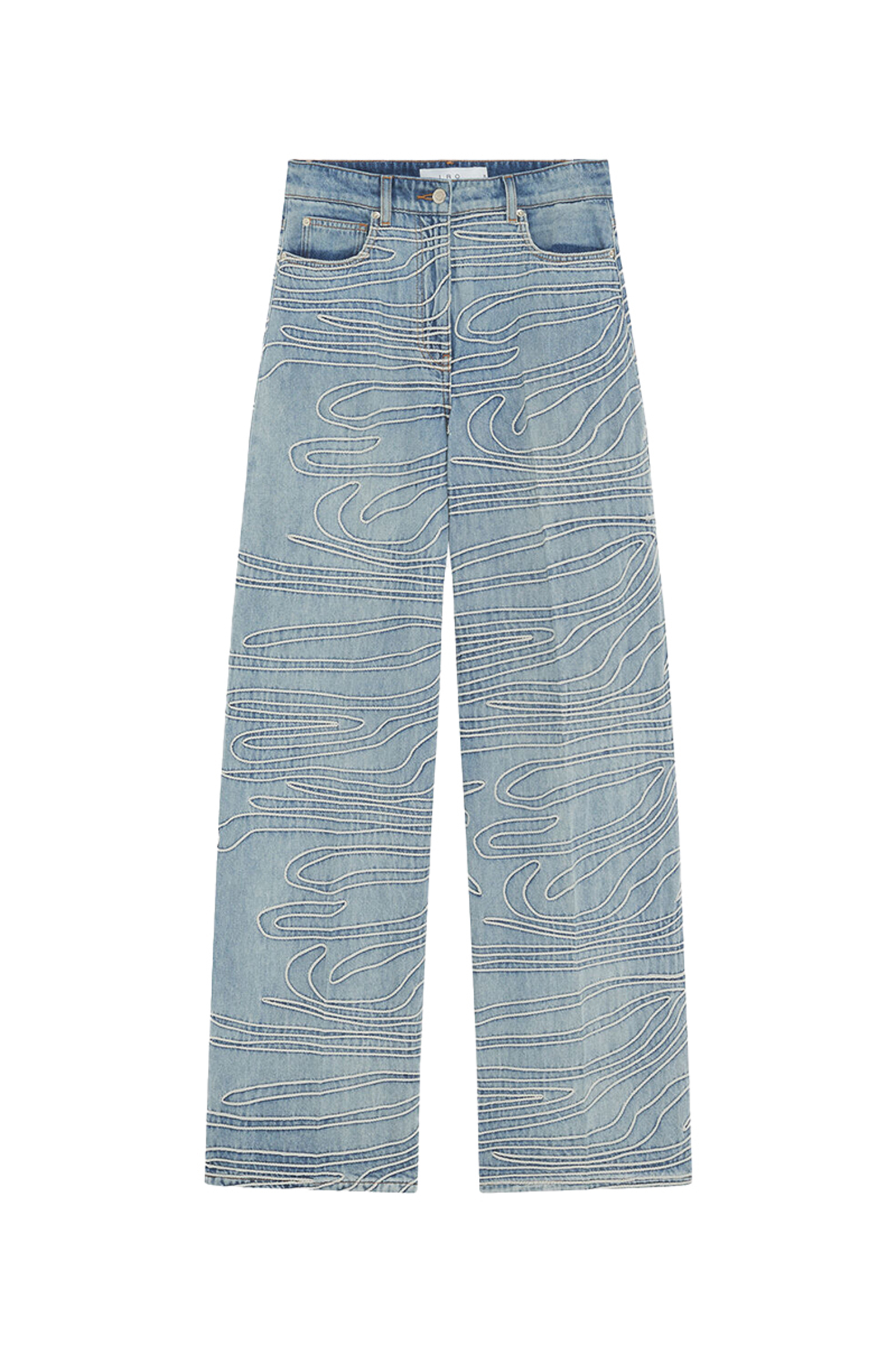 Dames jeans blauw