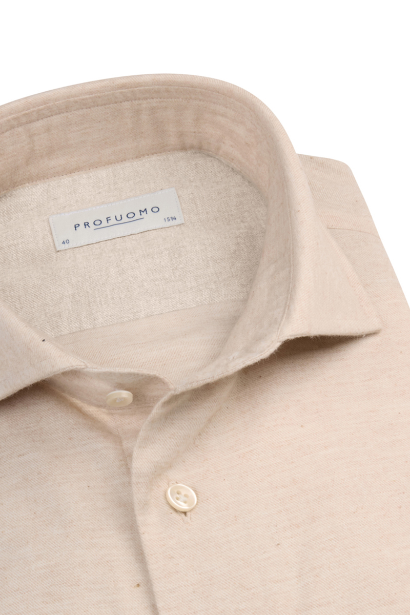 Heren t-shirt kortemouw bruin