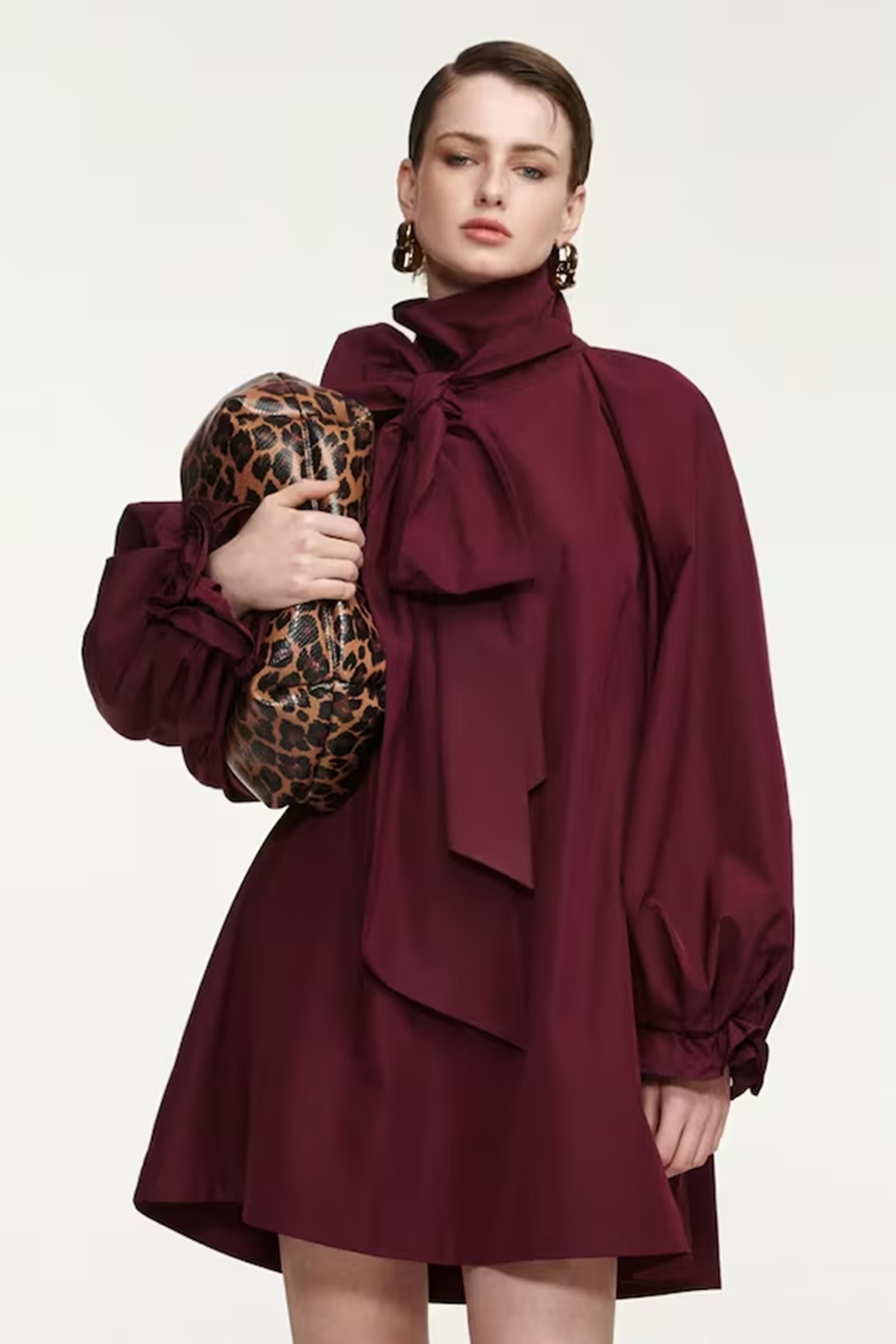 Dames jurk rood