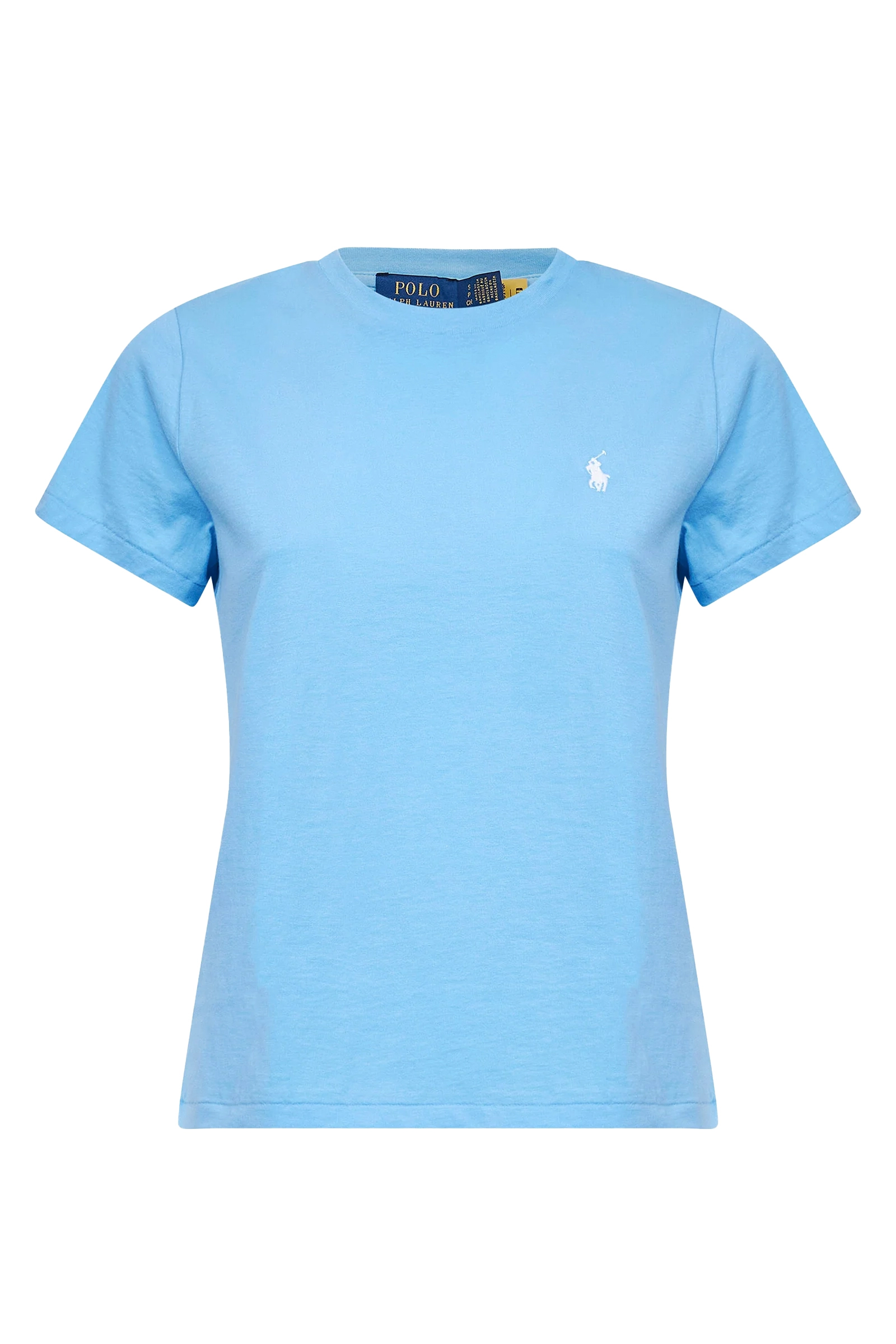 Dames t-shirt korte mouw blauw