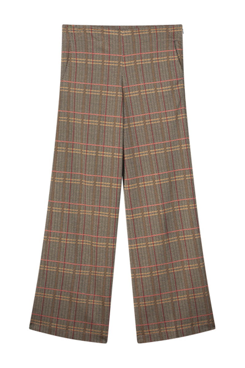 Dames broek bruin