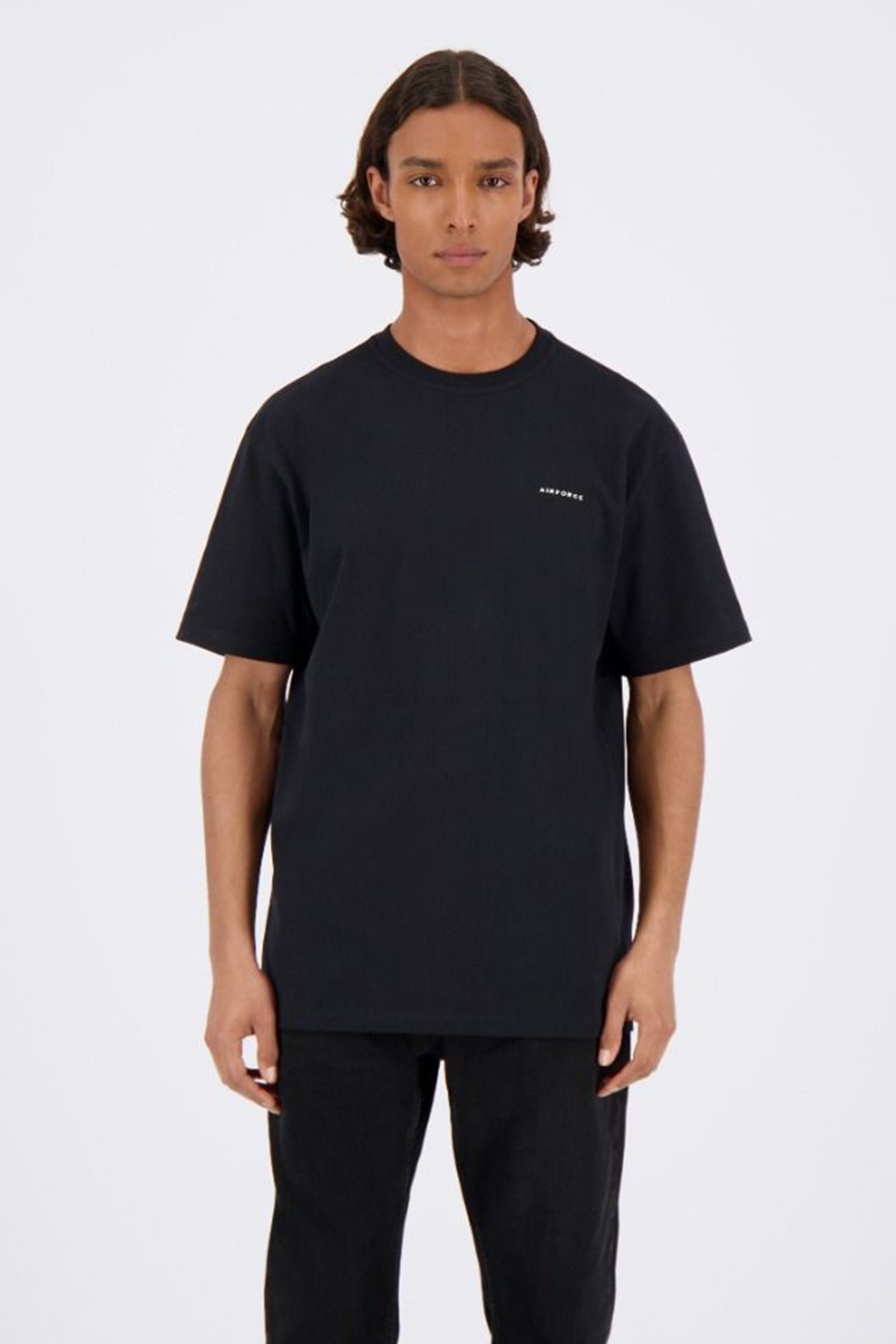 Heren t-shirt kortemouw zwart