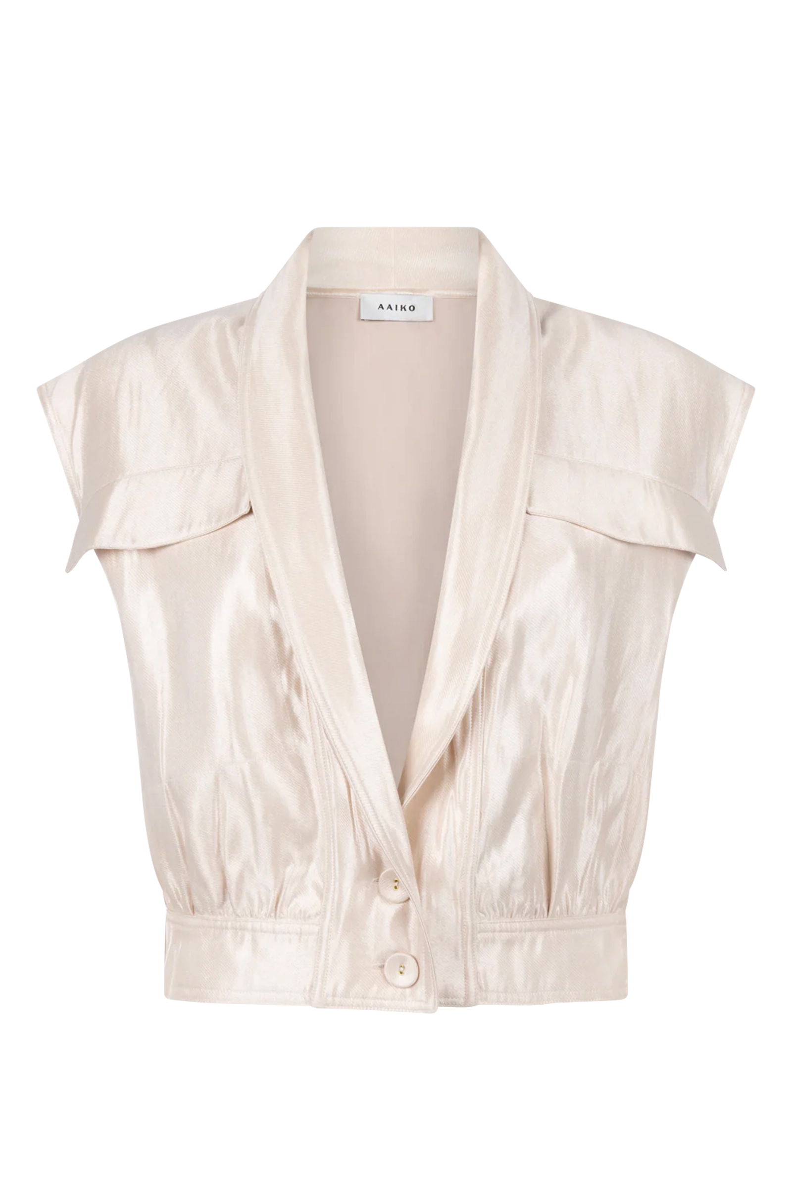 Dames gilet ecru