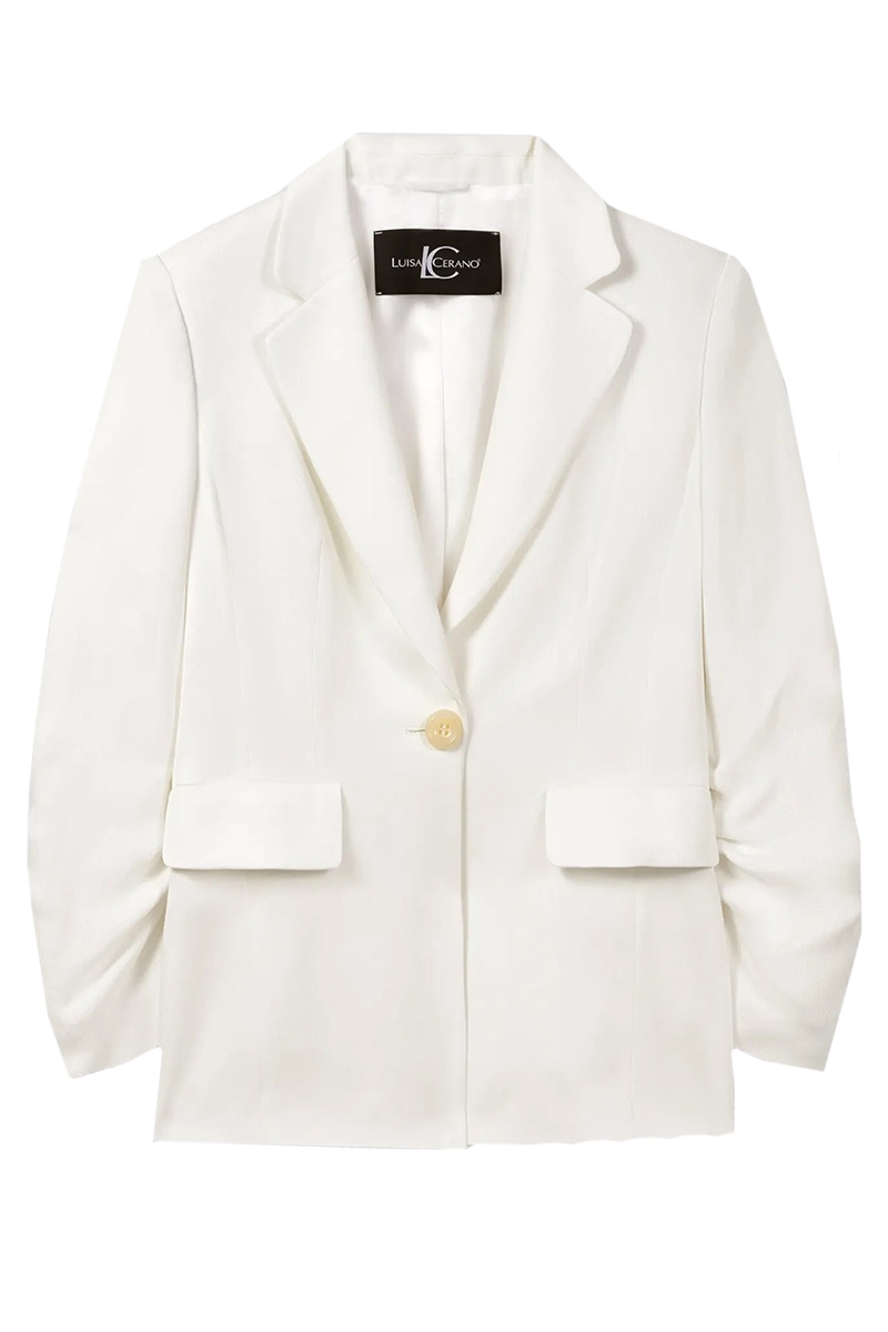 Dames blazer wit