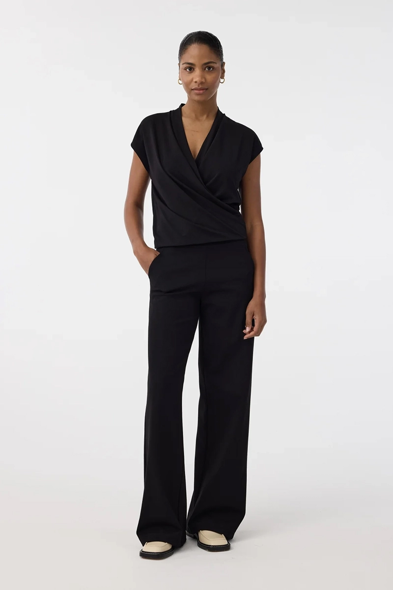 Dames top zwart