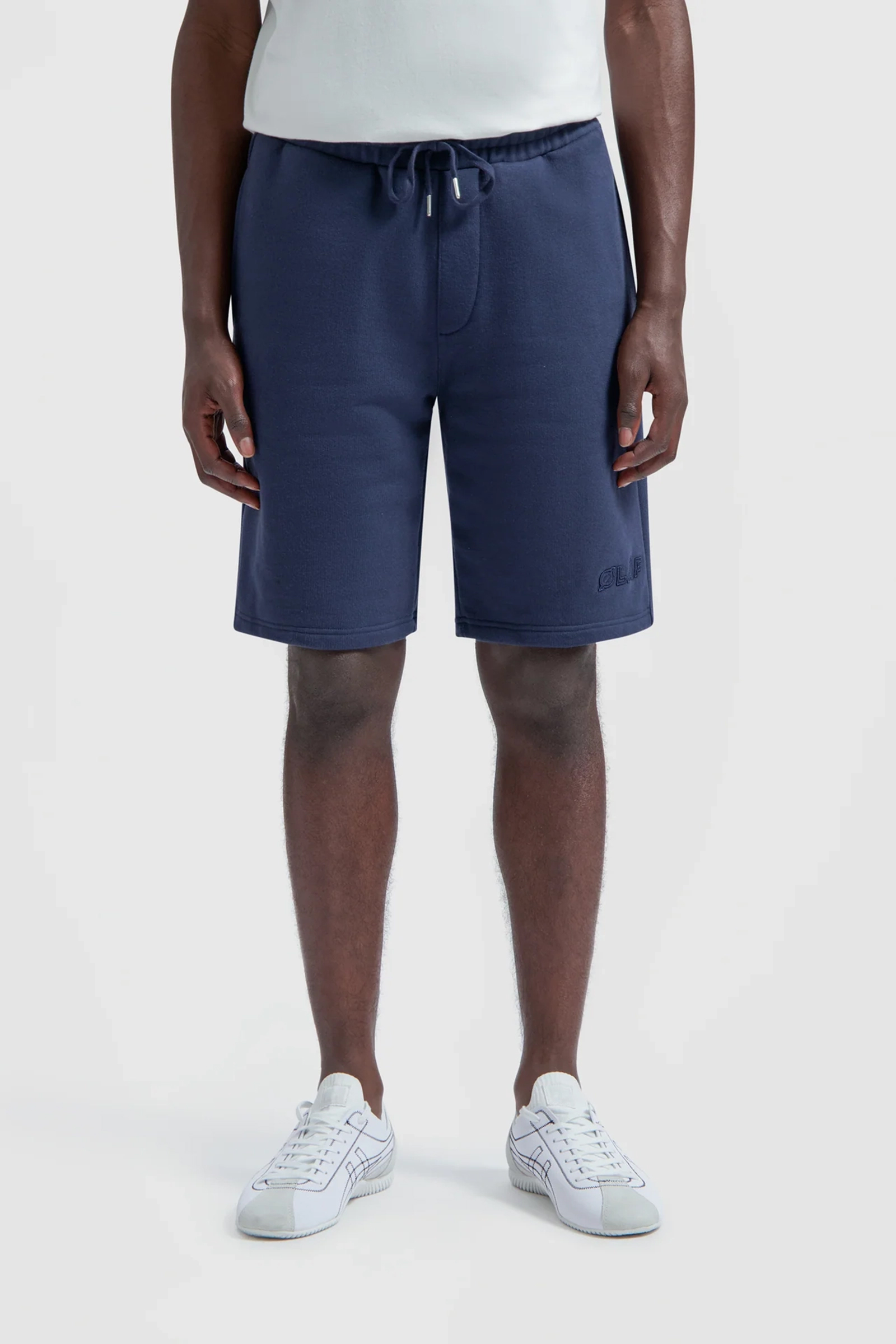 Heren short blauw
