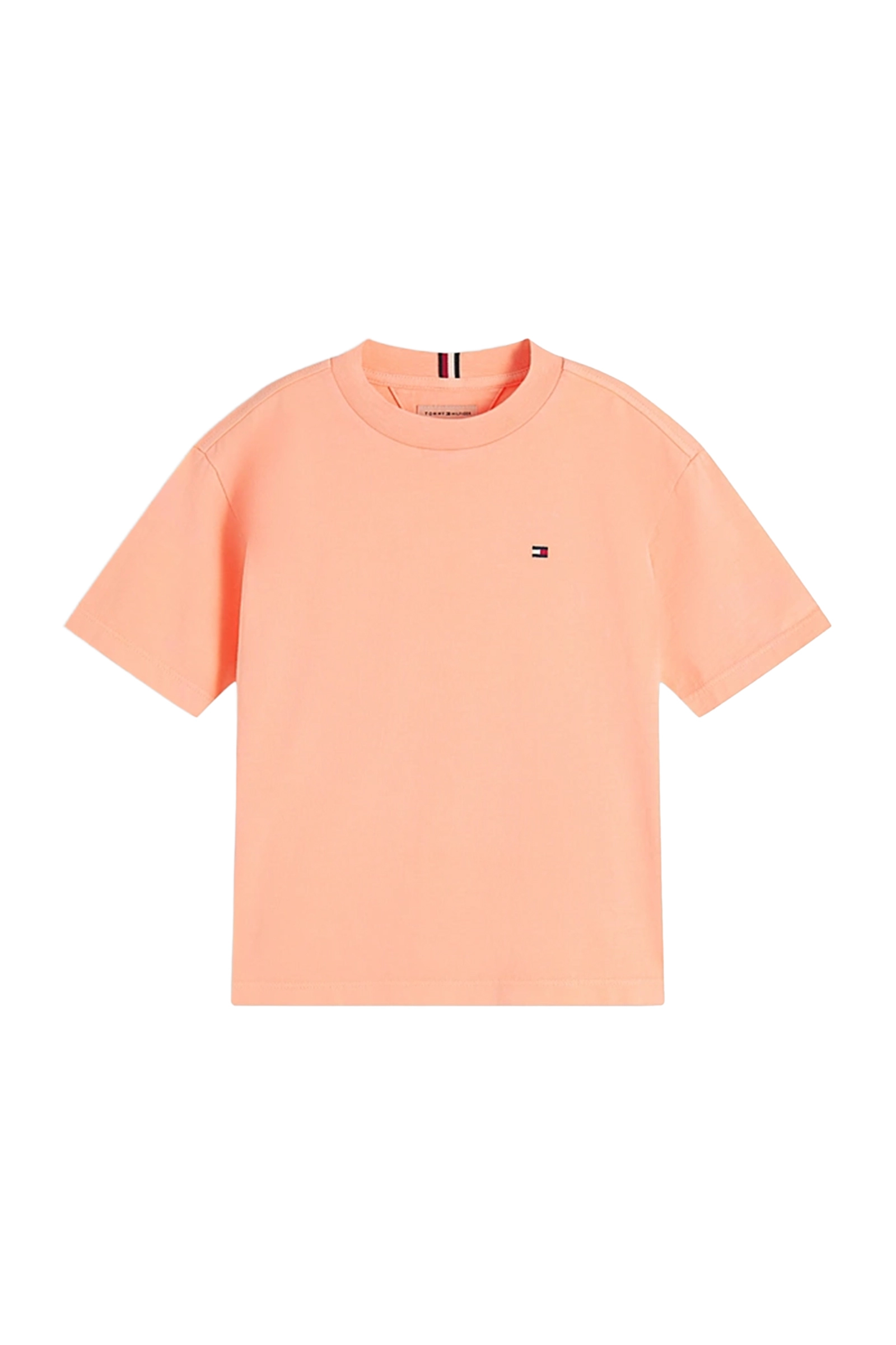 Jongens t-shirt korte mouw oranje
