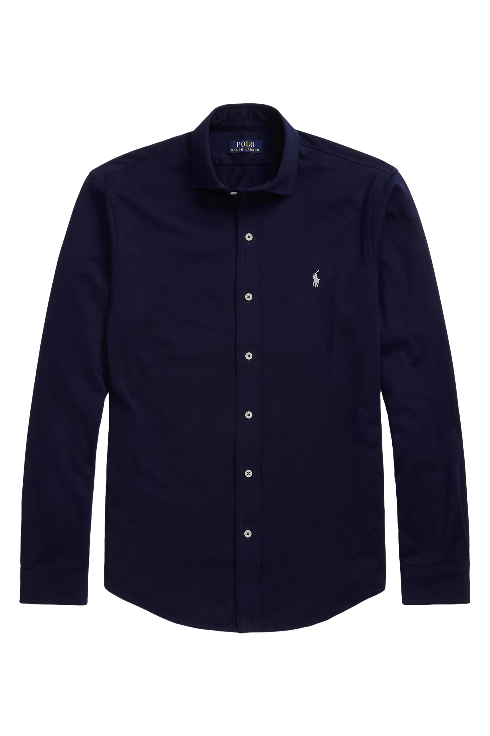 Heren overhemd lm casual blauw