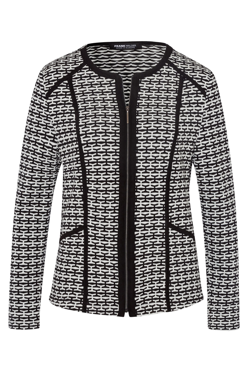 Dames vest grijs