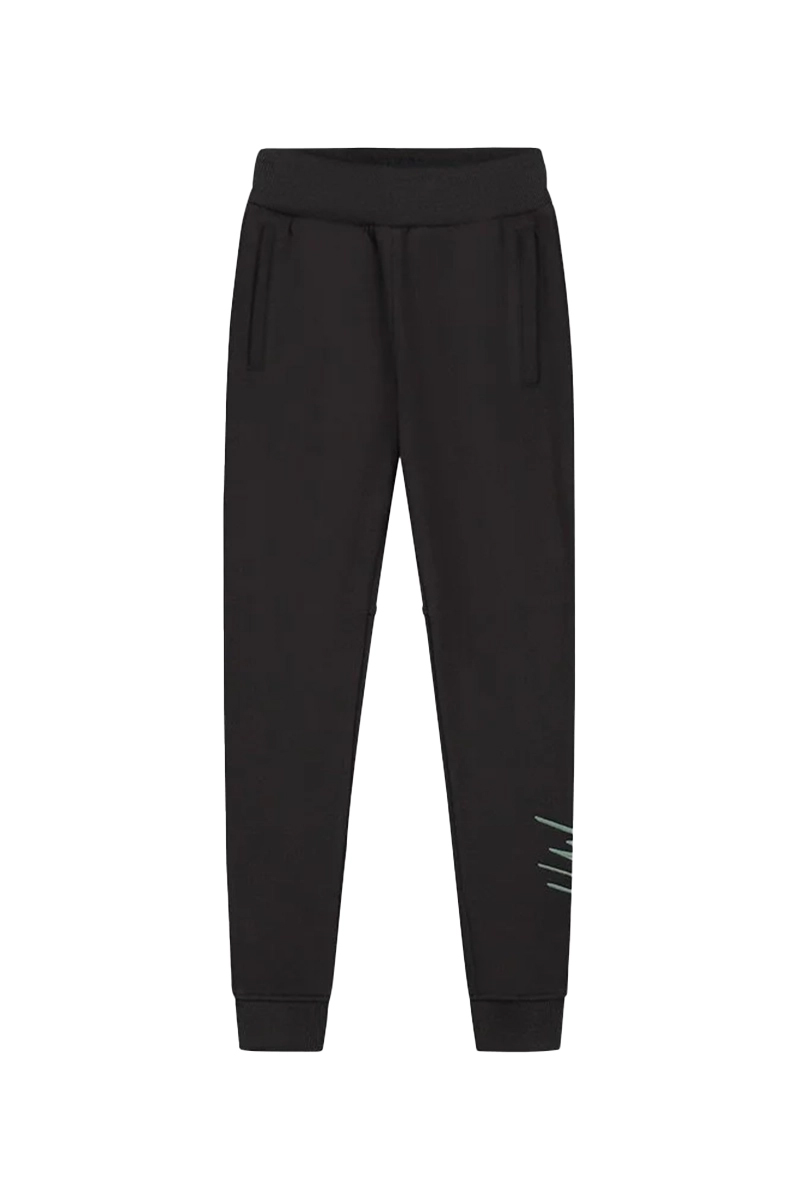 Malelions split essentails trackpants Zwart-1 1