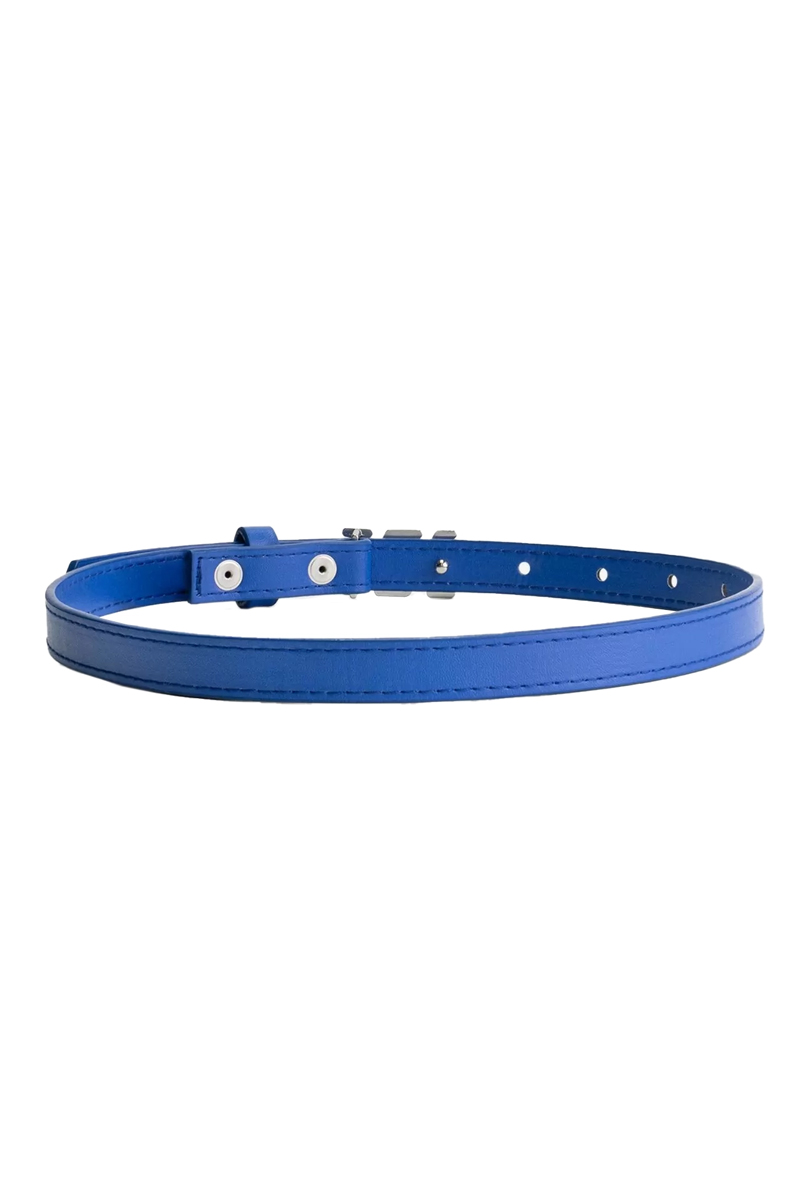 Meisjes riem blauw