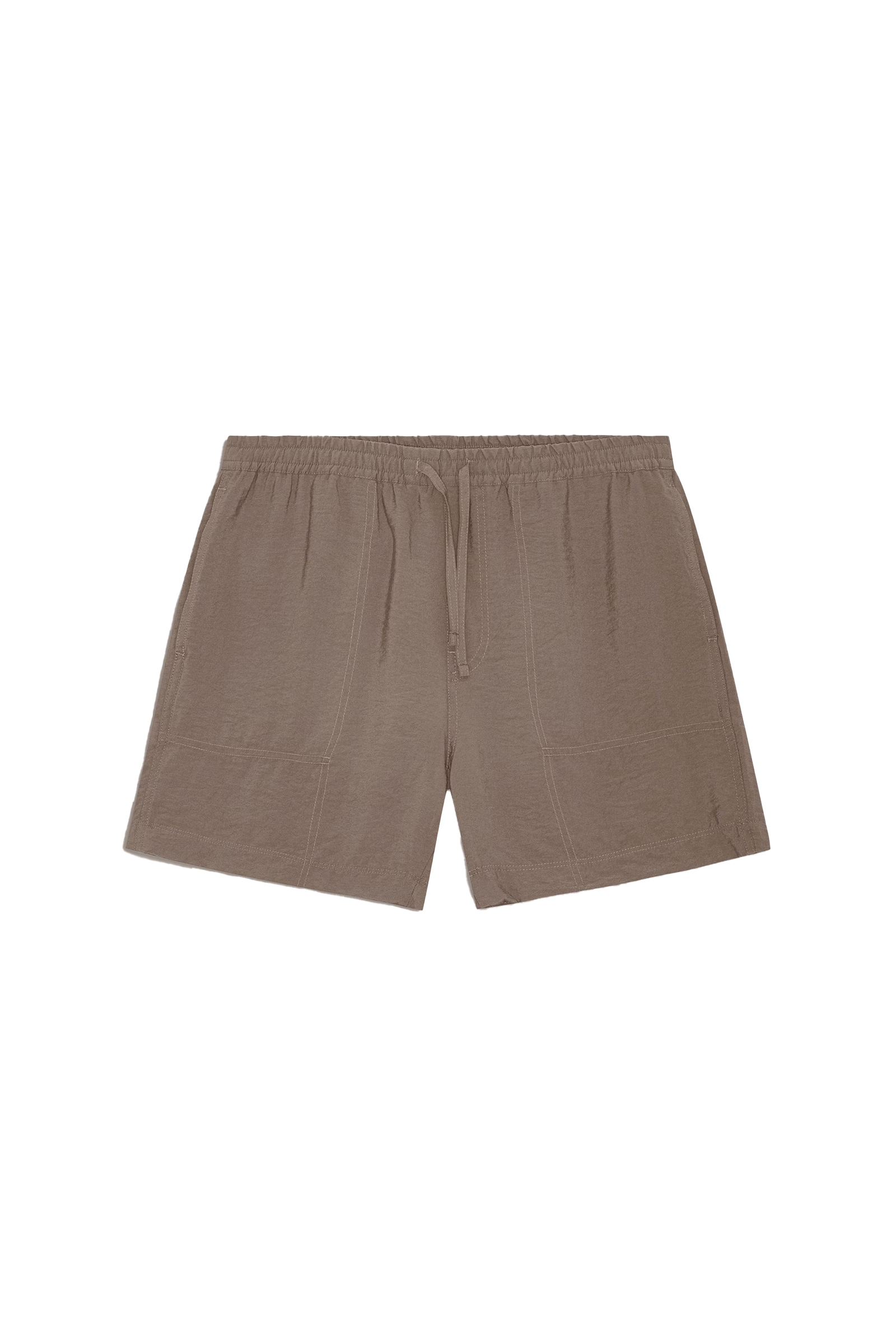 Heren short bruin