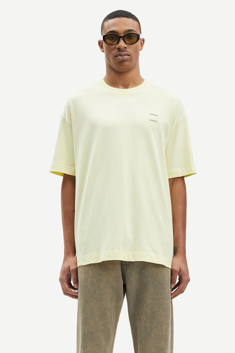 Samsøe Samsøe JOEL T-SHIRT 11415 Geel-1 2