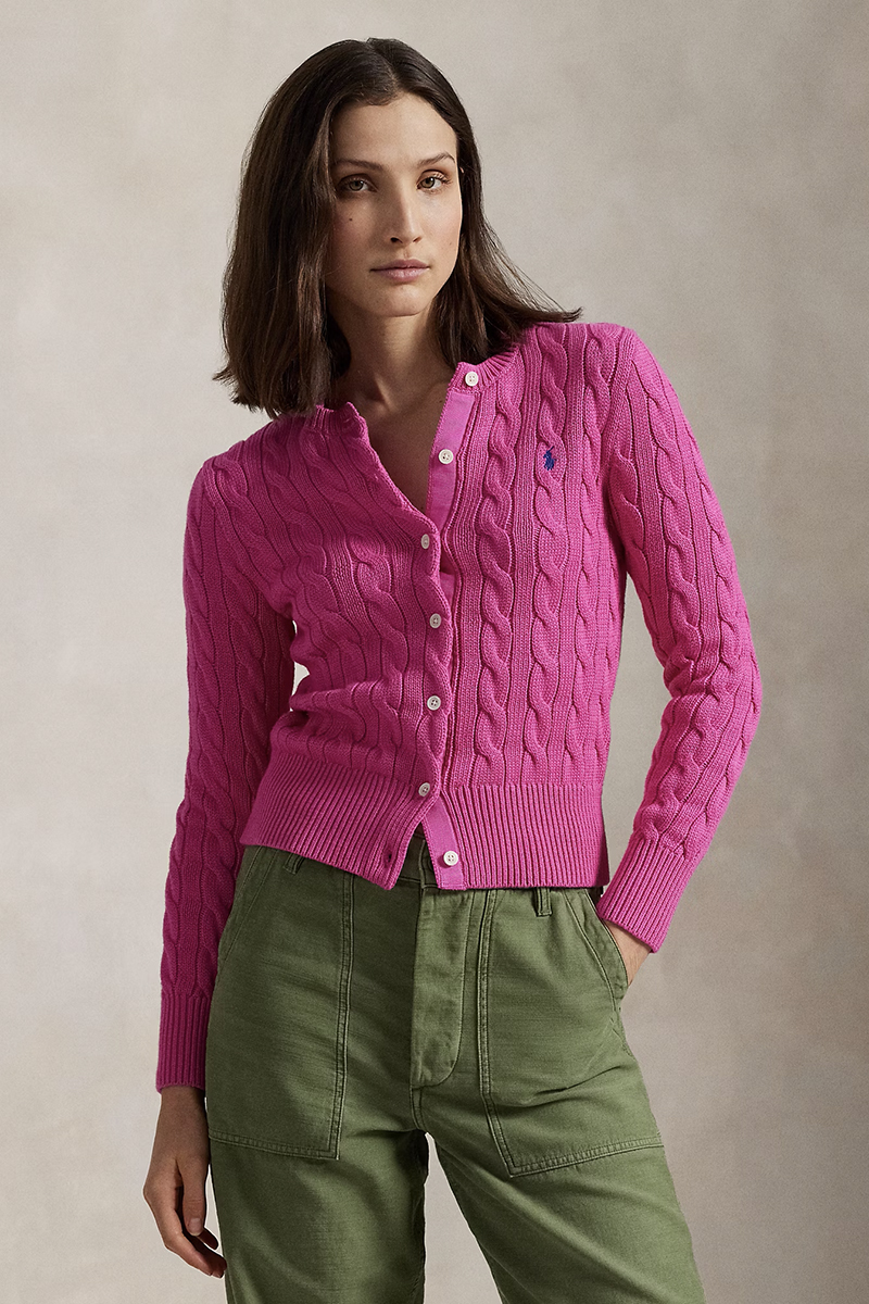 Dames vest rose