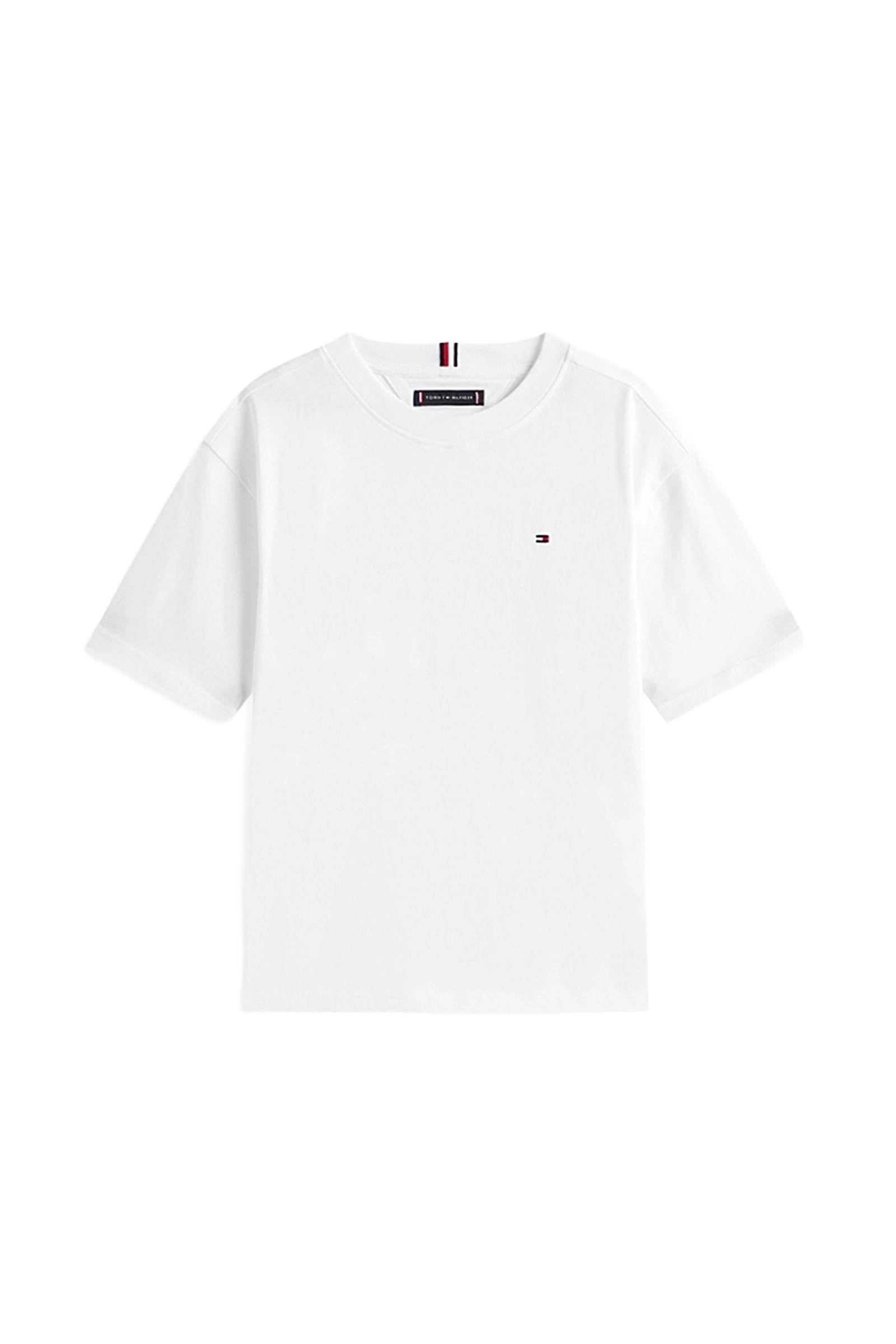Jongens t-shirt korte mouw wit